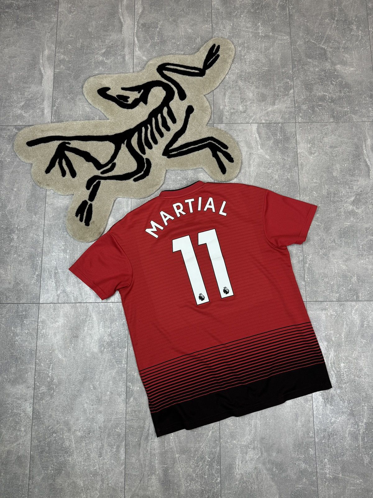 Adidas Mens Adidas Anthony Martial Manchester United T-shirt tee Size US L / EU 52-54 / 3 - 1 Thumbnail