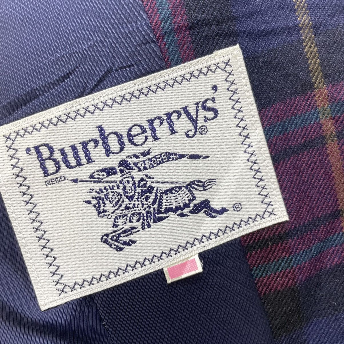 Burberry × Vintage Vintage Burberrys Plaid Jacket Size M / US 6-8 / IT 42-44 - 4 Thumbnail