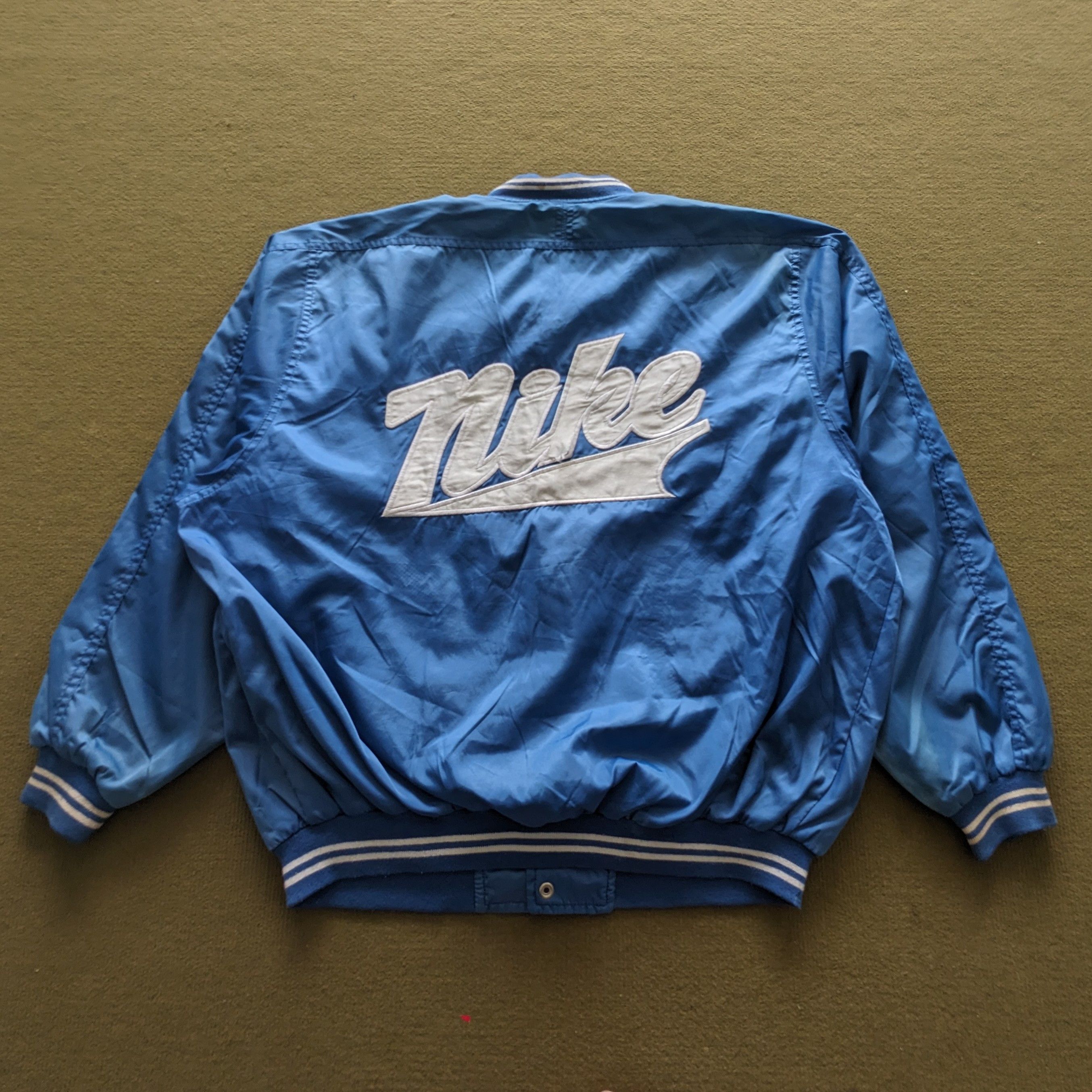 Nike Vintage NIKE Baseball MLB Varsity Jacket Size US XXL / EU 58 / 5 - 1 Thumbnail