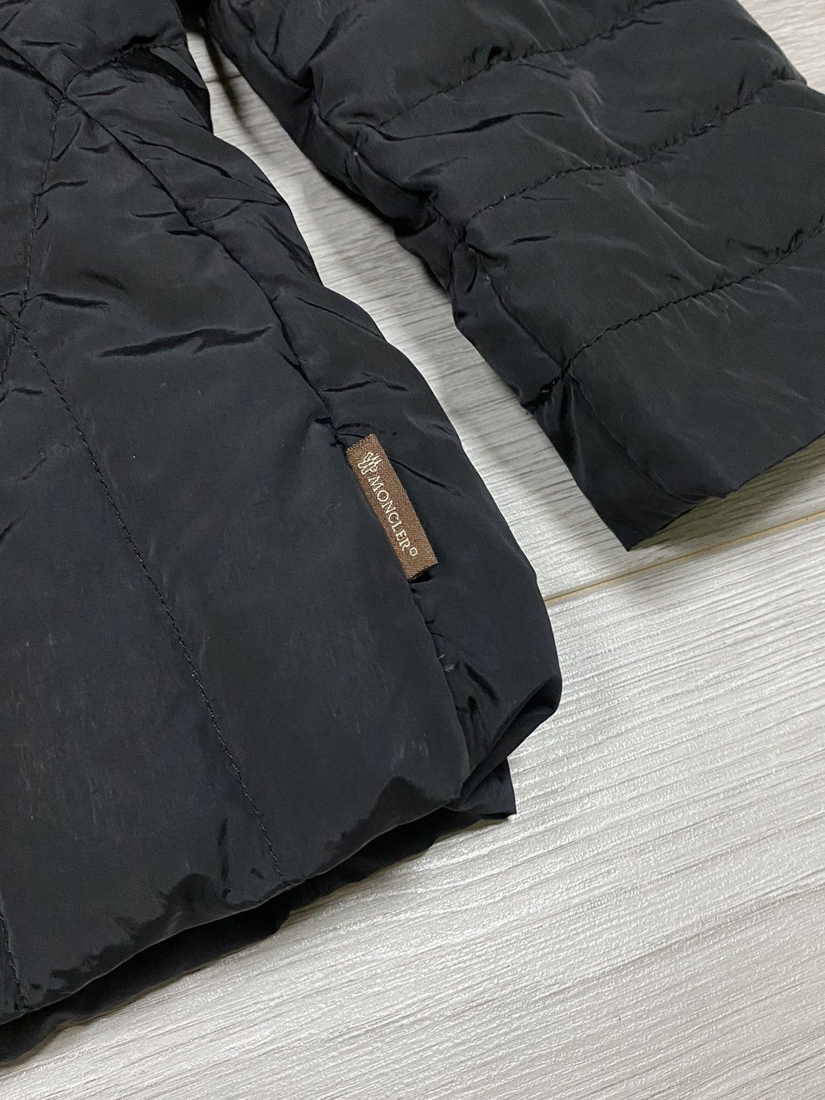 Moncler × Vintage Moncler vintage puffer down jacket stitched Size M / US 6-8 / IT 42-44 - 5 Thumbnail