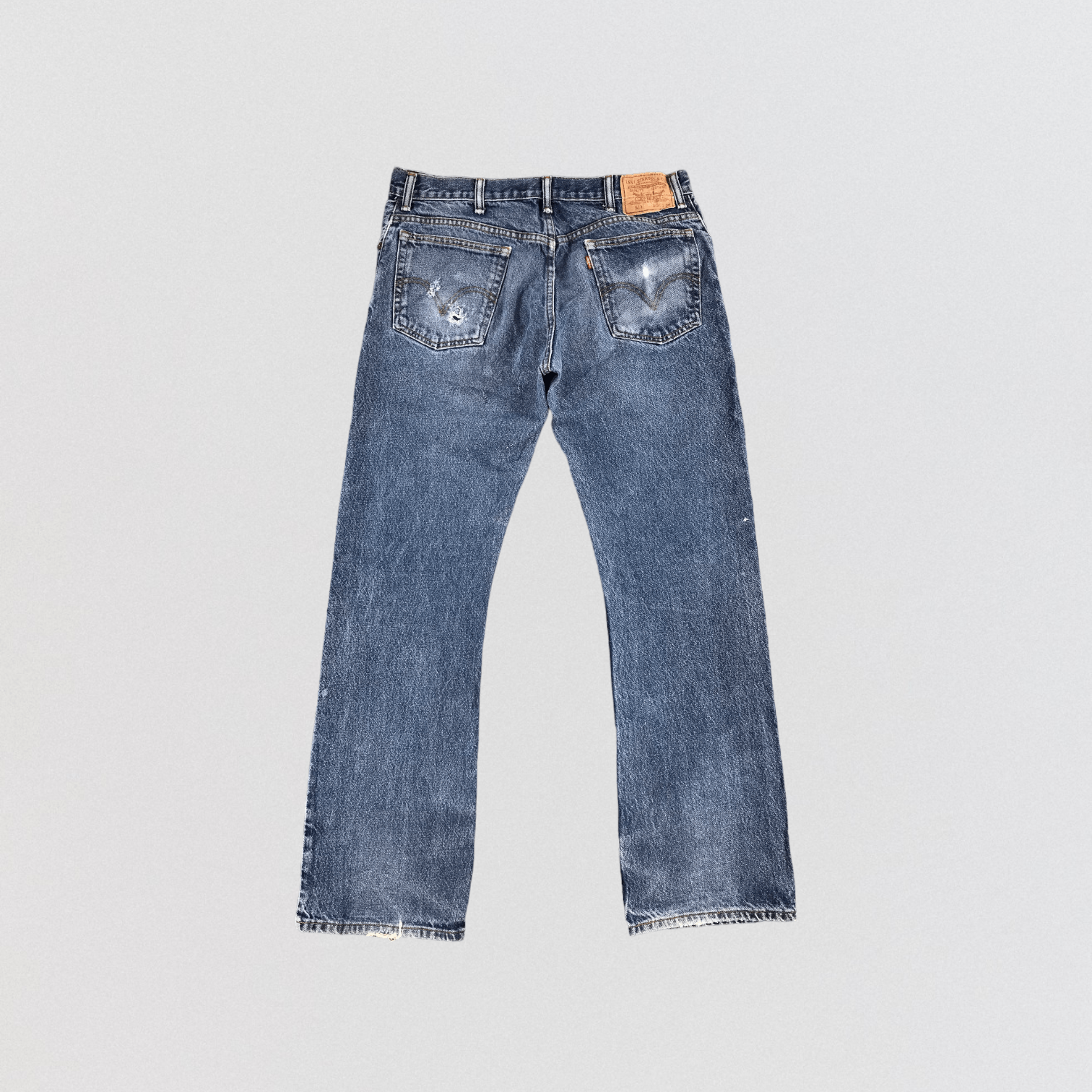 Levi's × Vintage Vintage Blue Wash Levis 517 Jeans-JM1713 Size US 35 - 2 Thumbnail
