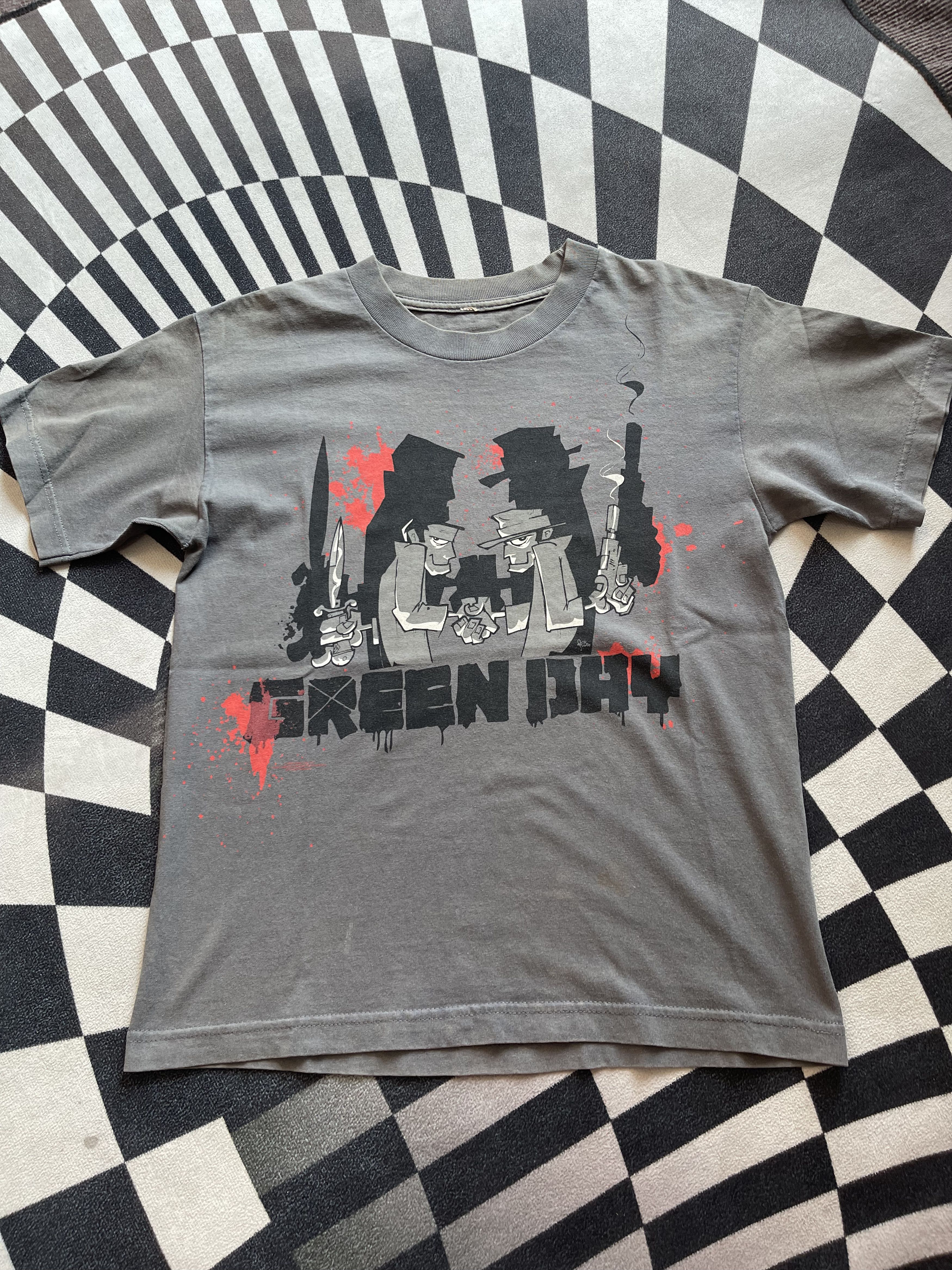 Band Tees Green Day "Know Your Enemy" 2009 Promo Tee Size US S / EU 44-46 / 1 - 2 Thumbnail