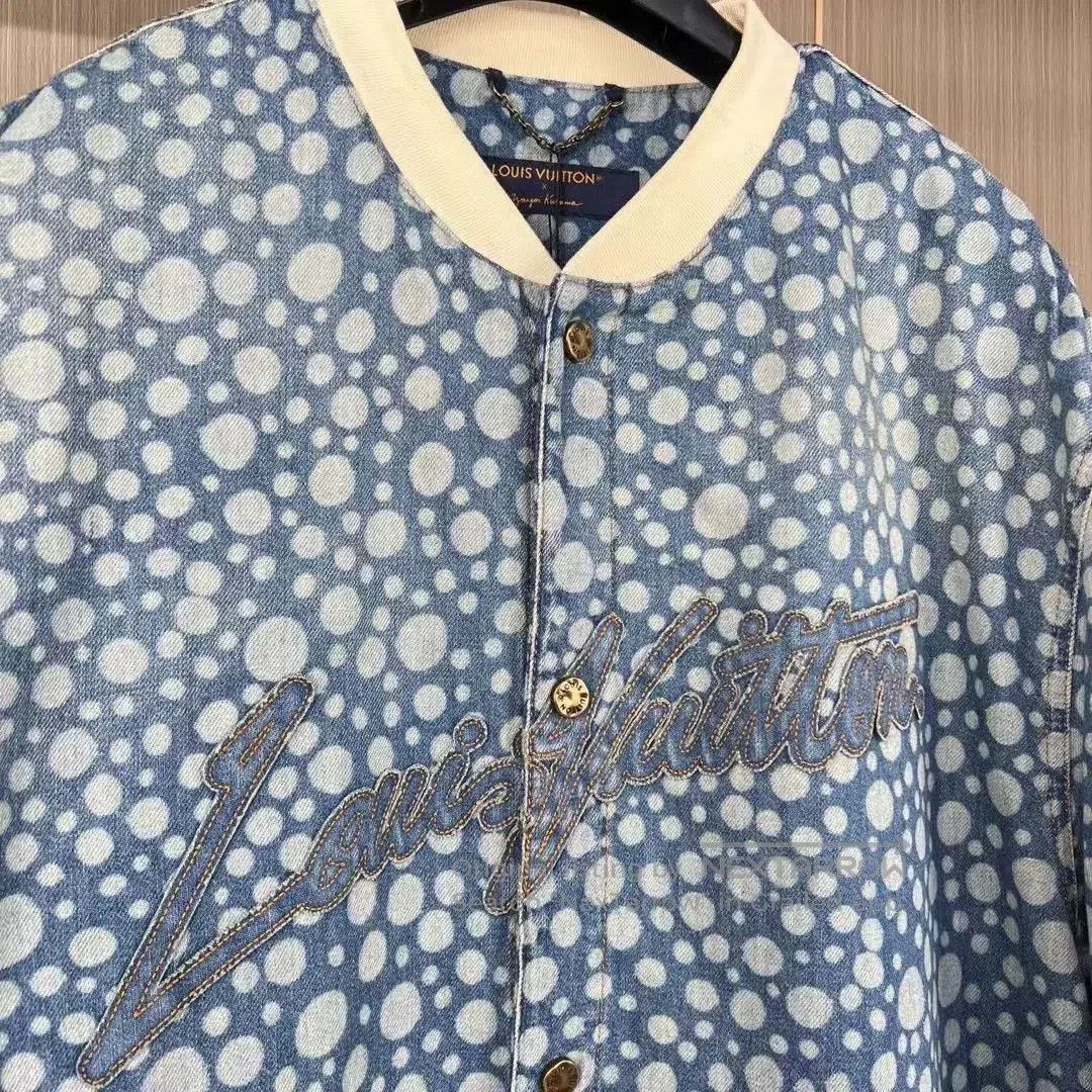 Louis Vuitton louis vuitton yai kusama baseball jacket. Size XXL / US 16-18 / IT 52-54 - 3 Thumbnail