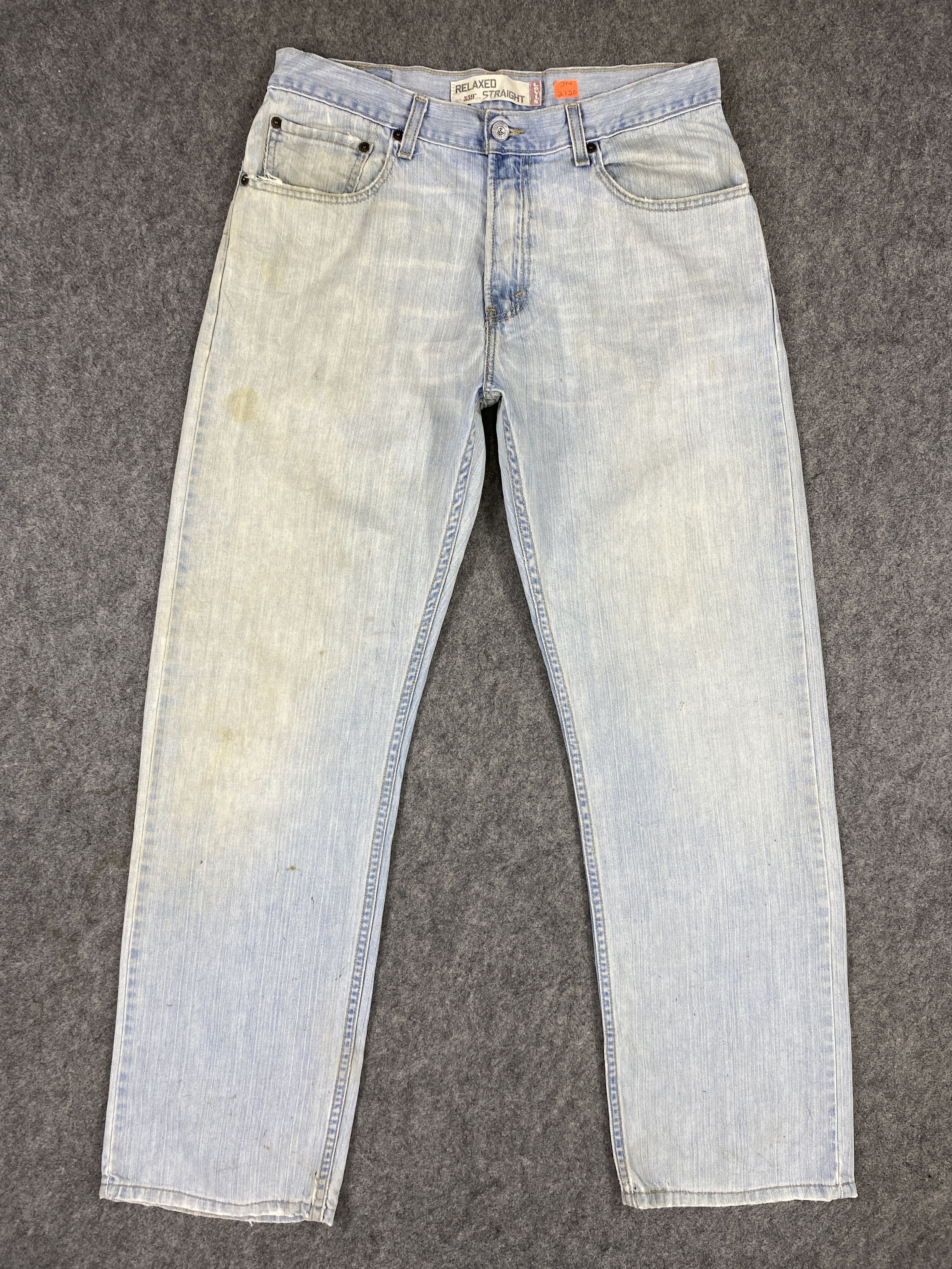 Japanese Brand Light Blue Wash Vintage Levi's 559 32x31.5 Denim -JN2120 Size US 32 / EU 48 - 1 Thumbnail