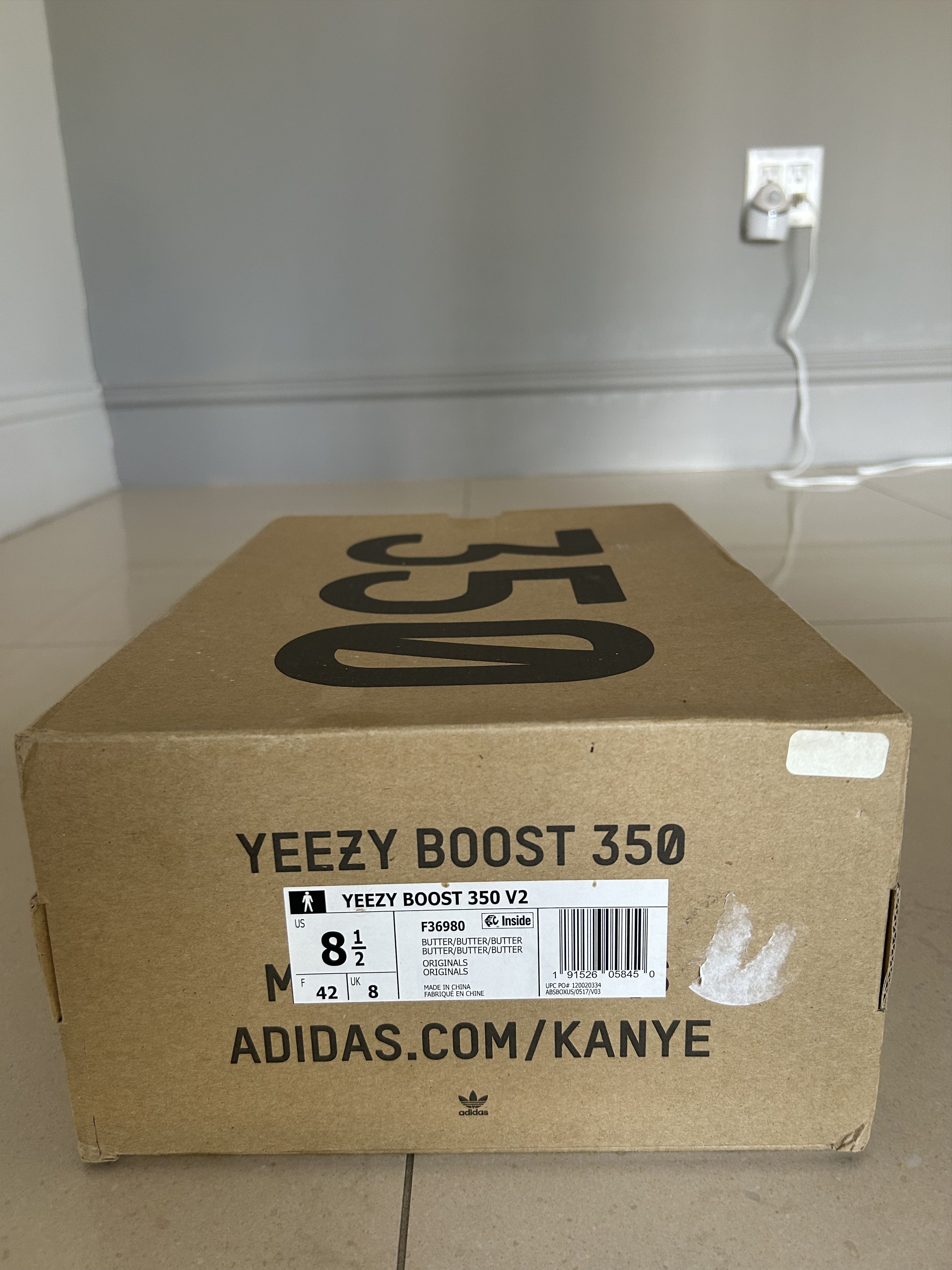 Yeezy Adidas Yeezy Boost 350 V2 Butter Size US 8.5 / EU 41-42 - 8 Thumbnail