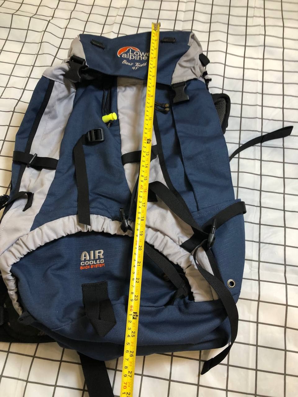 Other LOWE ALPINE BACKPACK Hike Pack Distressed Faded 90s Size ONE SIZE - 18 Thumbnail