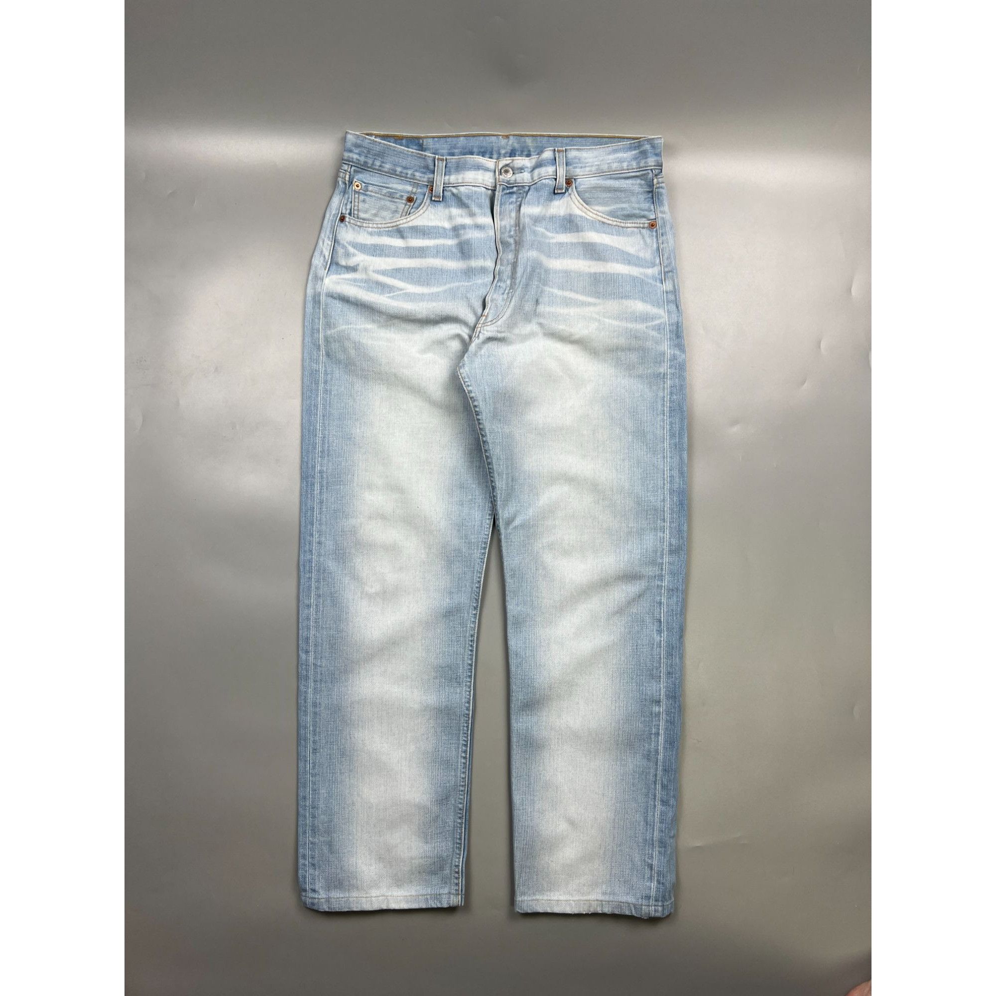 Levi's Levi’s 501 Acid Light Wash Denim Jeans Pants (Y0897) Size US 36 / EU 52 - 1 Thumbnail