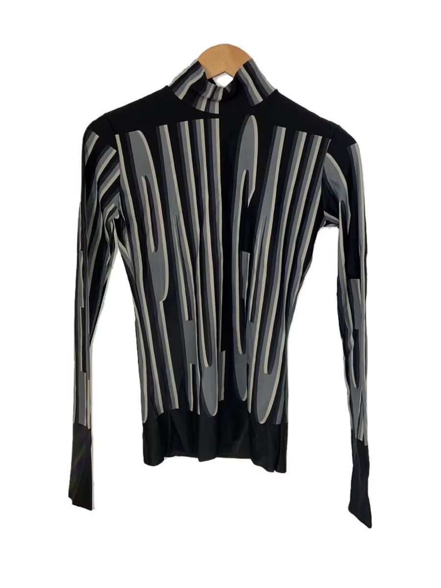 Jean Paul Gaultier High Neck Logo Long Sleeve Top Size M / US 6-8 / IT 42-44 - 1 Thumbnail