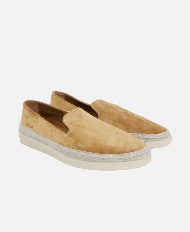 Prada Scamosciato Espadrilles Size US 7 / EU 40 - 1 Thumbnail