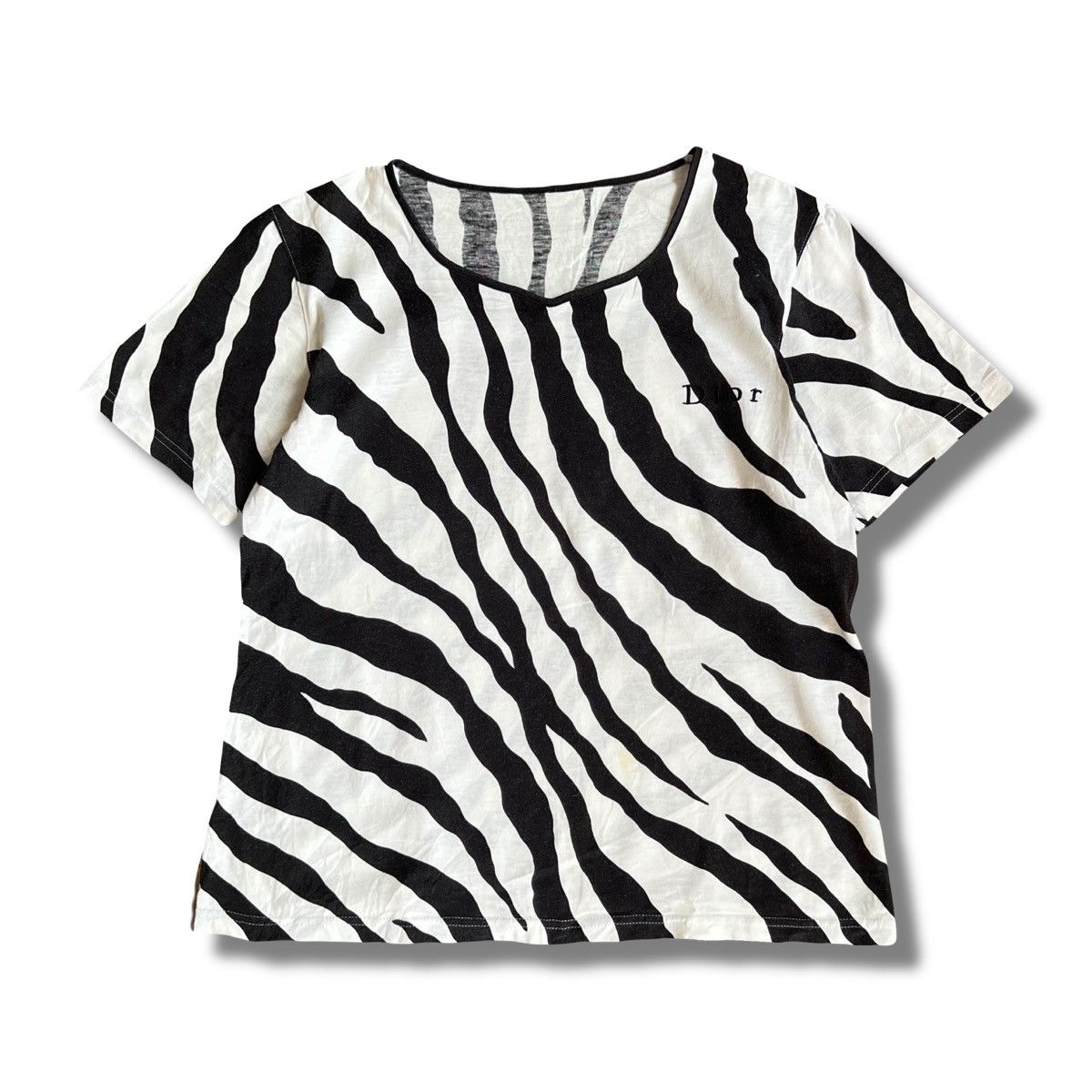 Christian Dior Monsieur Dior Zebra Shirt Size M / US 6-8 / IT 42-44 - 1 Thumbnail