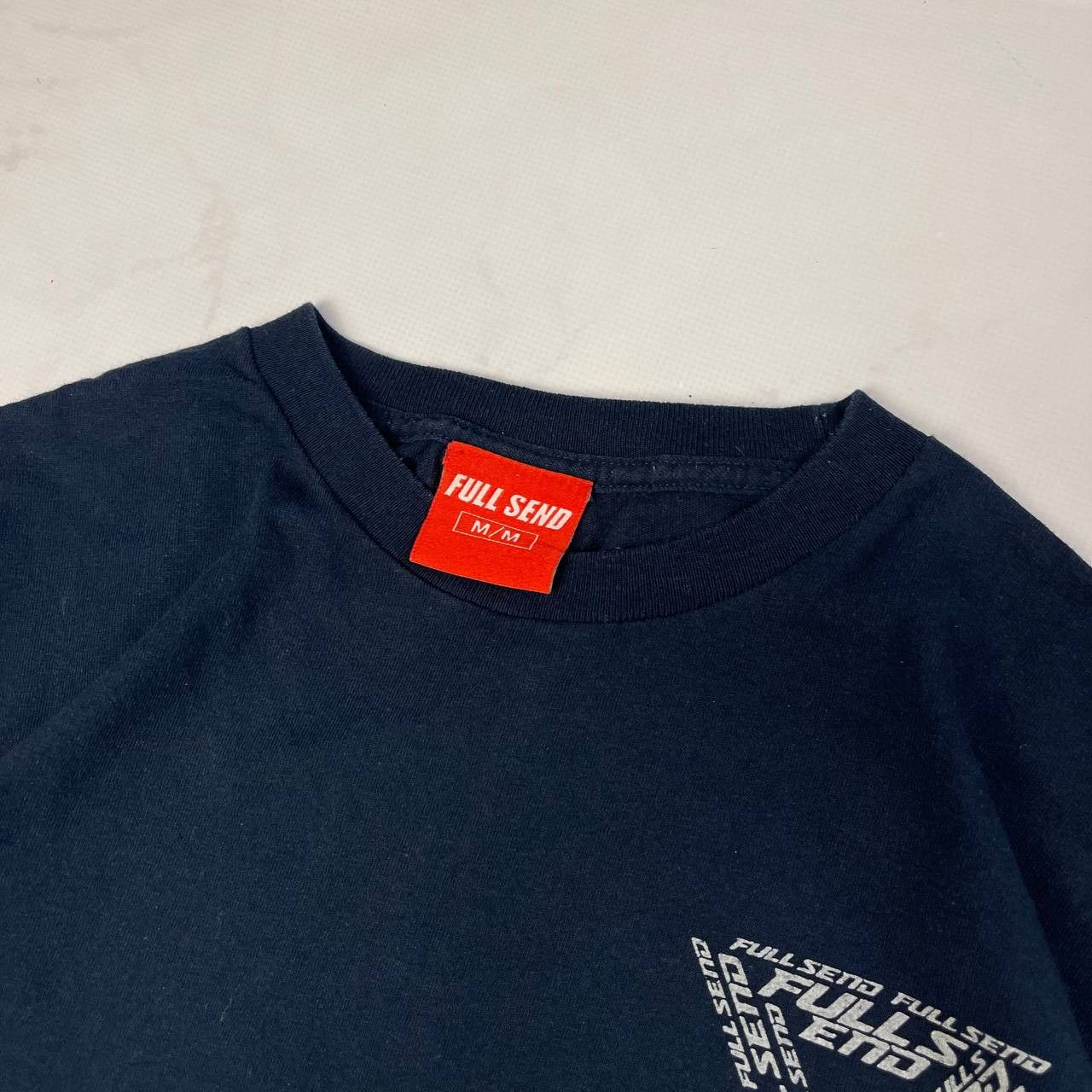 Vintage Full Send Nelk Boys Pyramid Logo T Shirt Sz M Rare Deadstock Size US M / EU 48-50 / 2 - 8 Thumbnail