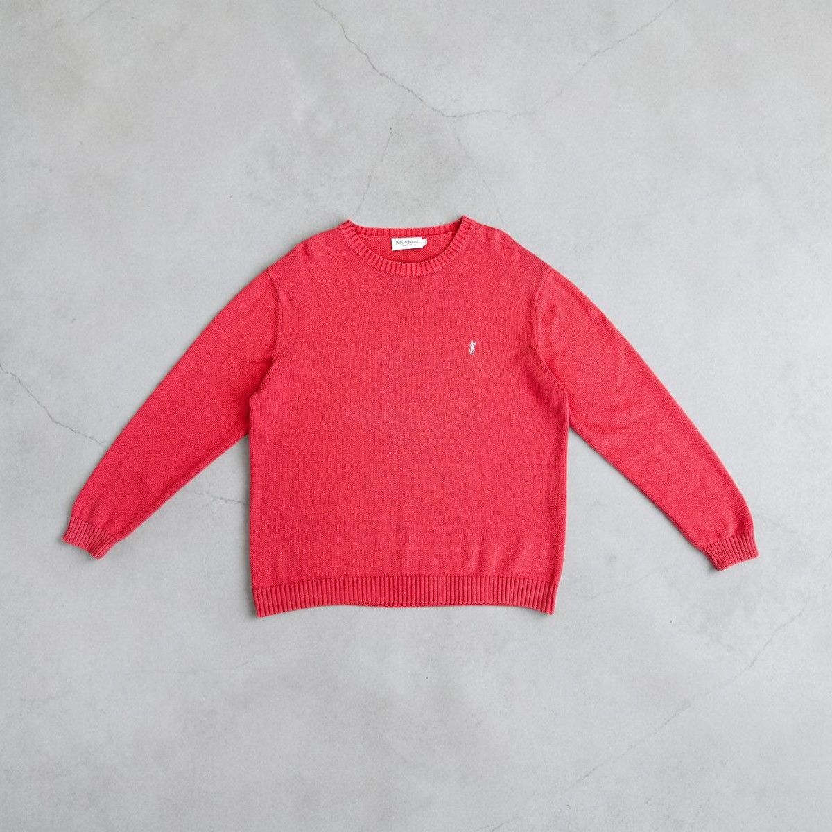 Yves Saint Laurent Yves Saint Laurent YSL Men Knitted Pink Sweater Size L Size US L / EU 52-54 / 3 - 1 Thumbnail