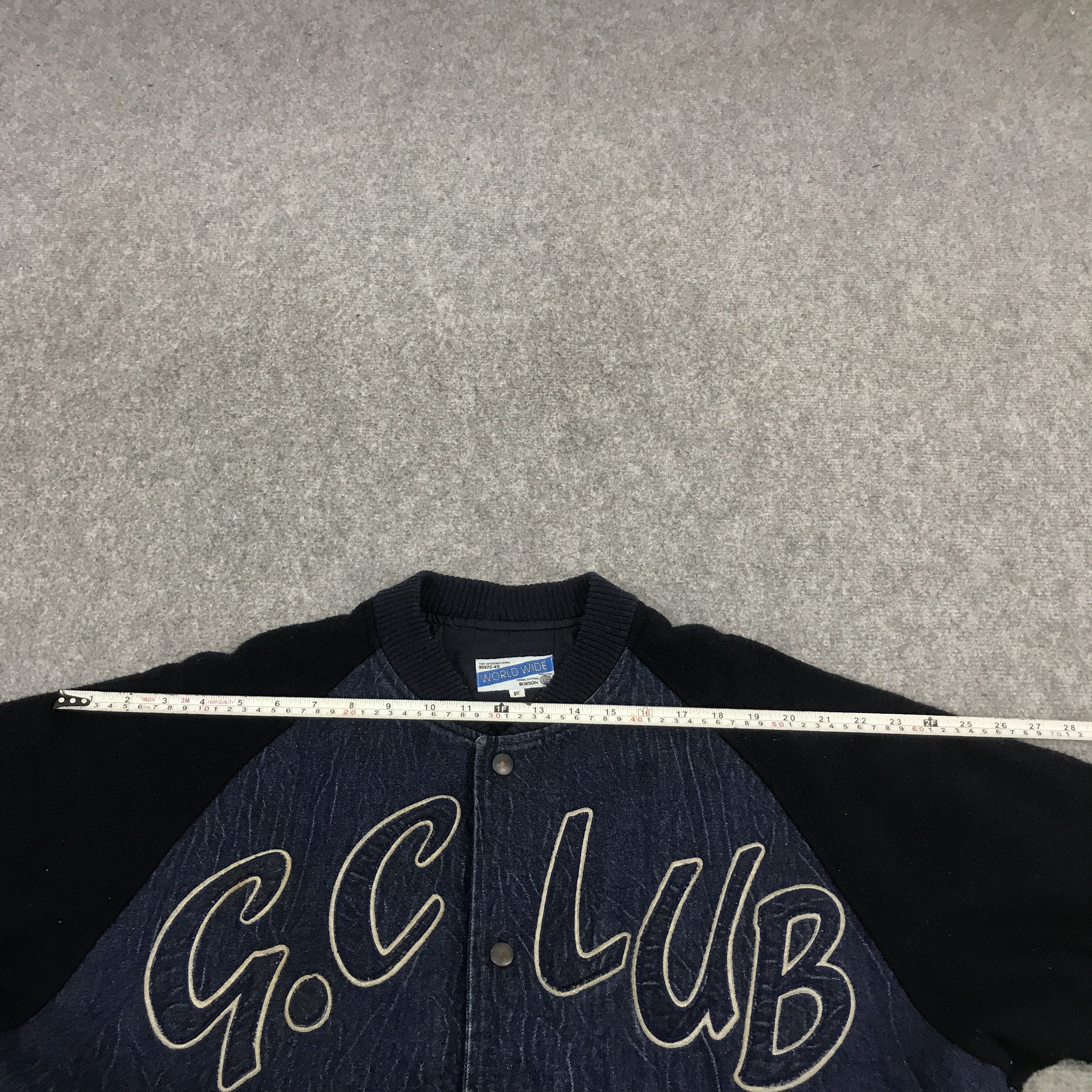 Japanese Brand 2000s GC.LUB DENIM SNAP BUTTON JACKET Size US XL / EU 56 / 4 - 10 Thumbnail