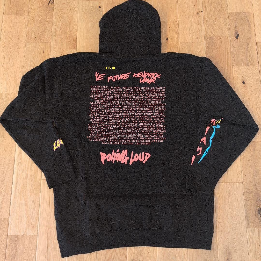 Rolling Loud RL Miami 2022 “Ye / Future / Kendrick Lamar” Lineup Hoodie Size US XXL / EU 58 / 5 - 15 Thumbnail