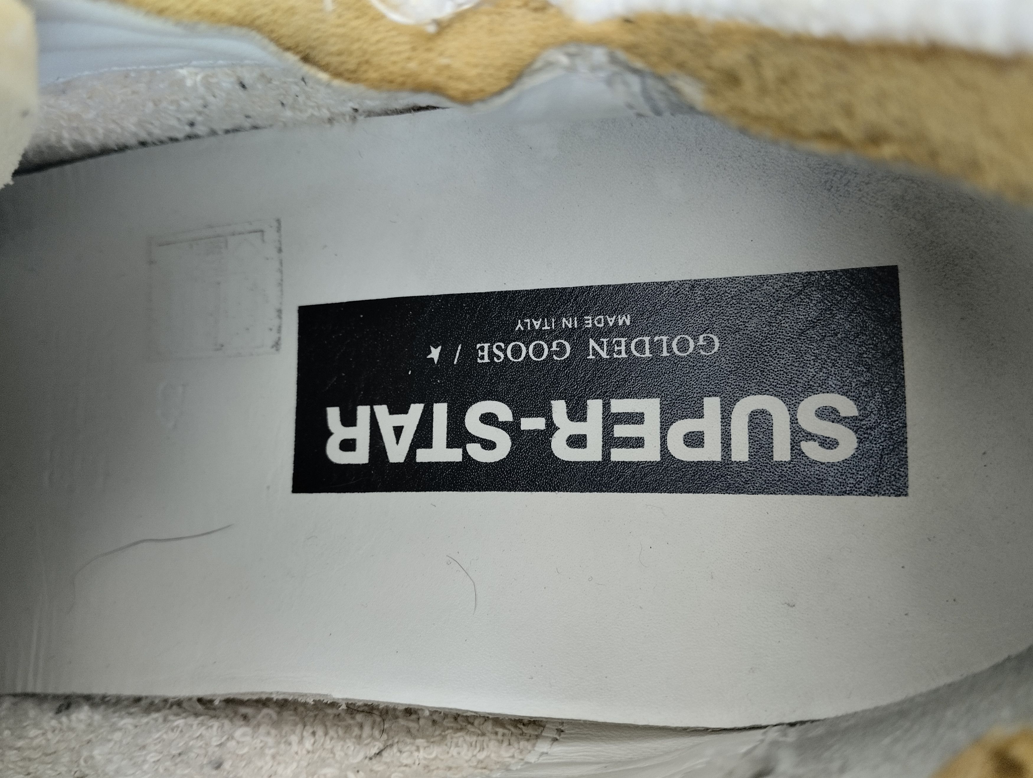 Golden Goose Golden Goose White Canvas Super Size US 9 / EU 42 - 15 Thumbnail