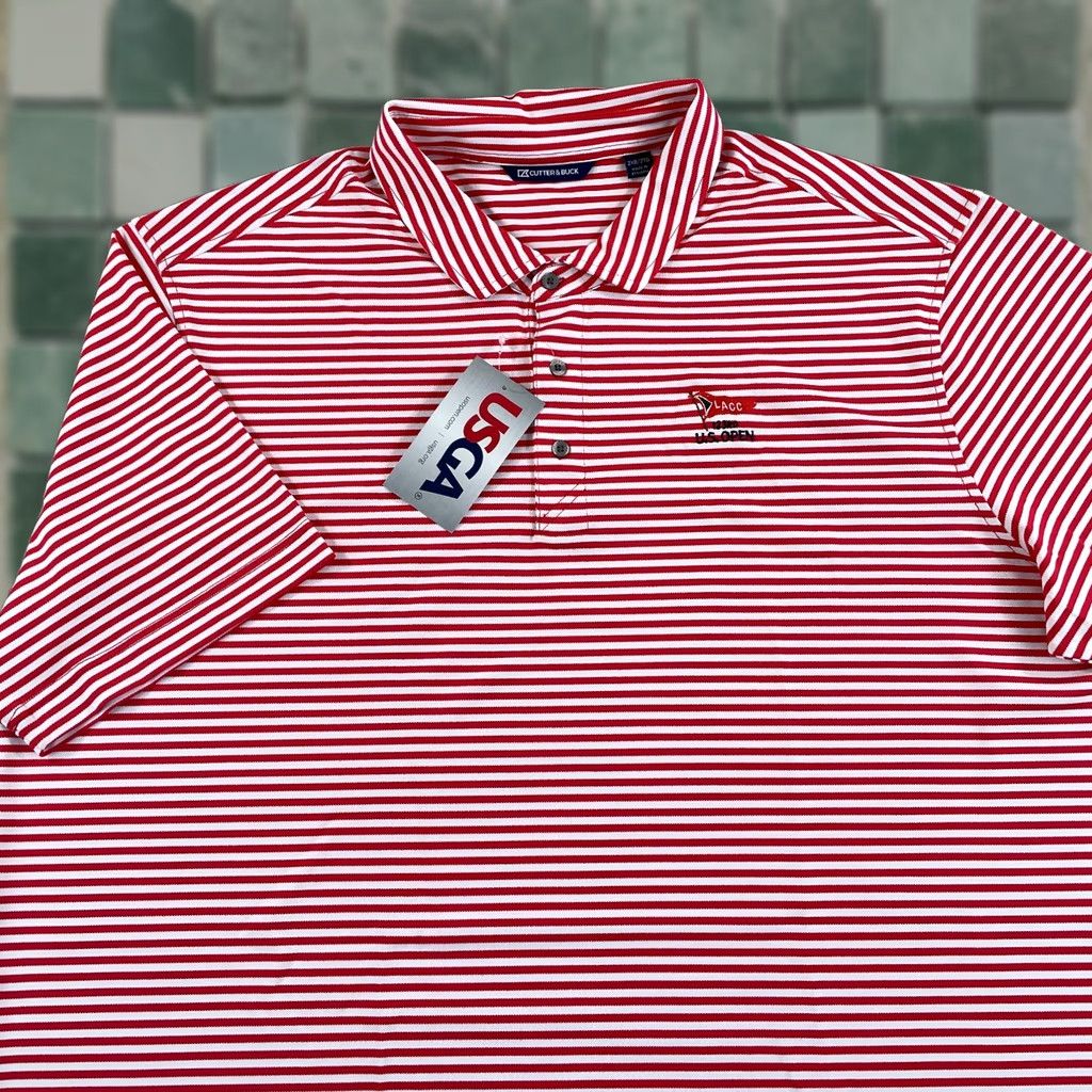 Cutter & Buck Cutter & Buck Polo Shirt Men 2XB Big Red LACC 123rd U.S. Open Golf 2023 NWT X Cutter & Buck Polo Shirt Men 2XB Big Red Performance NWT Size US XXL / EU 58 / 5 - 1 Thumbnail