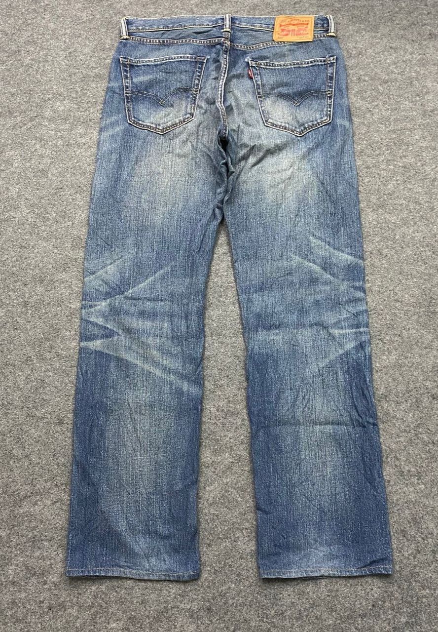 Levi's Vintage 90s Levis 505 Distressed Denim Kurt Cobain Style Size US 34 / EU 50 - 2 Thumbnail