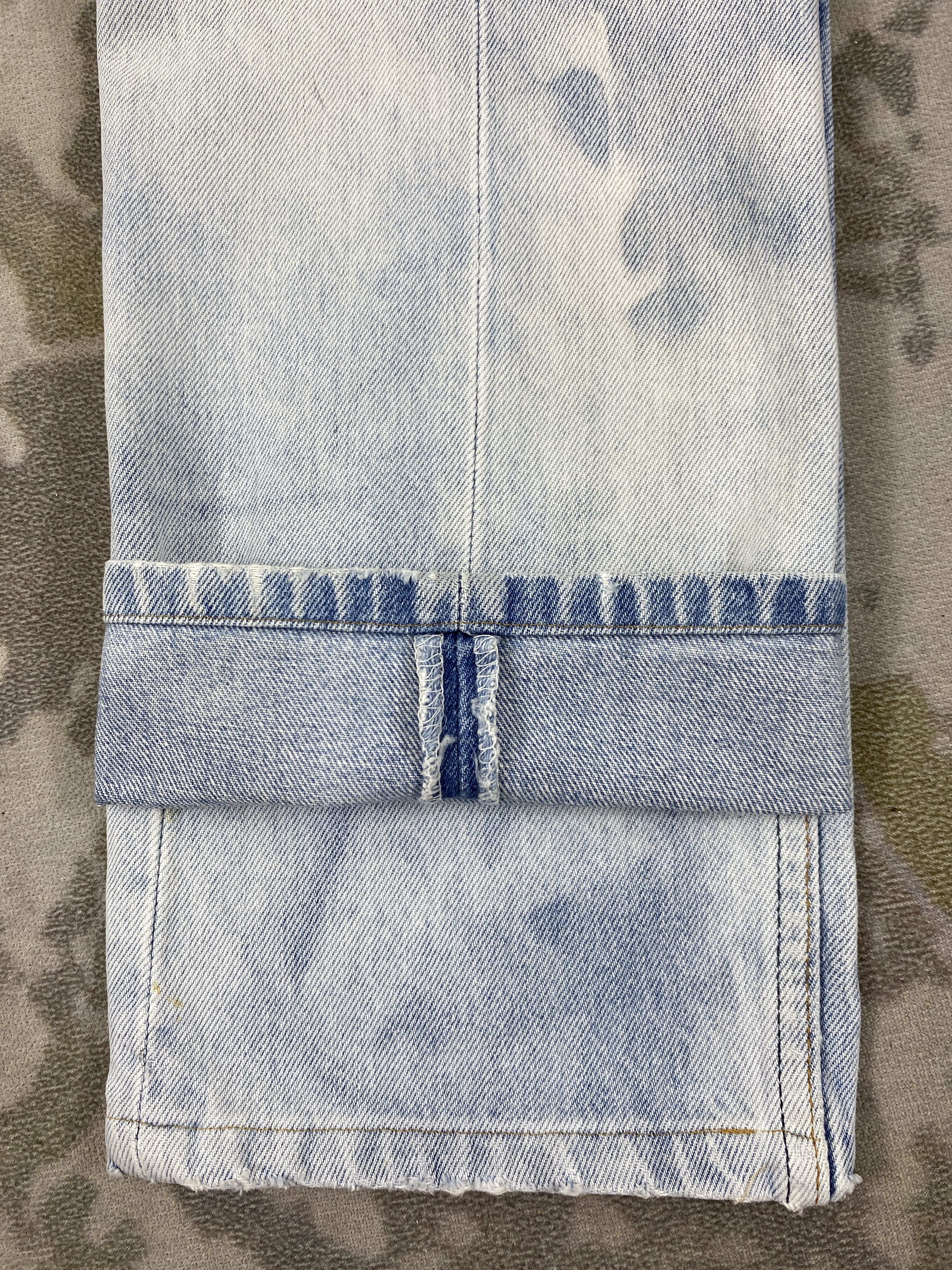 Levi's 90s Distressed Blue Vintage Levi's 501 Jeans 28x27.5- JN3916 Size US 28 / EU 44 - 13 Thumbnail