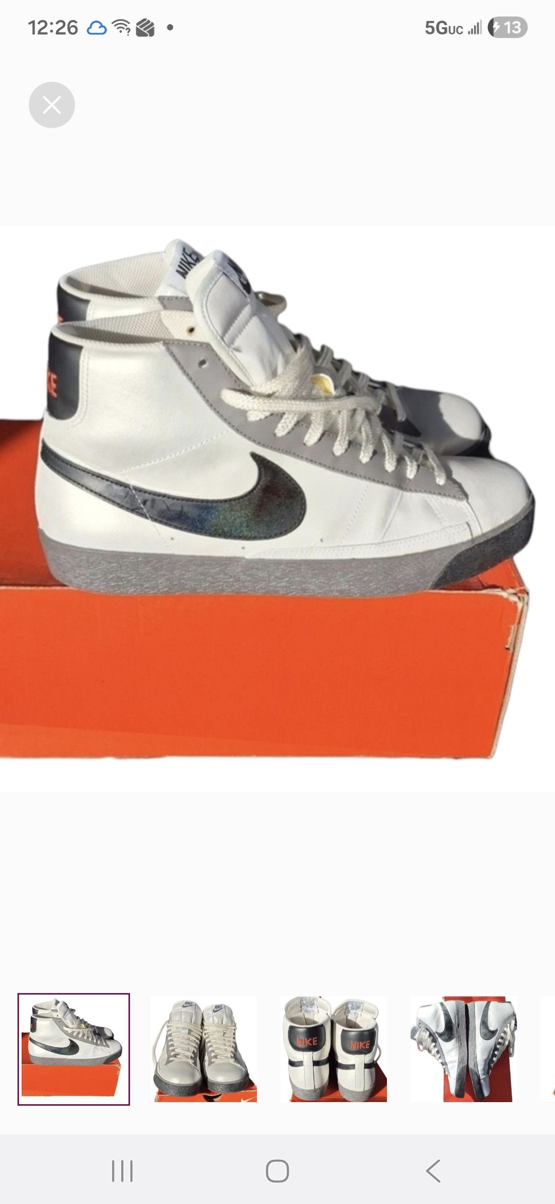 Nike 2007 Rare Nike BLAZER MID Premium Size US 10.5 / EU 43-44 - 1 Thumbnail
