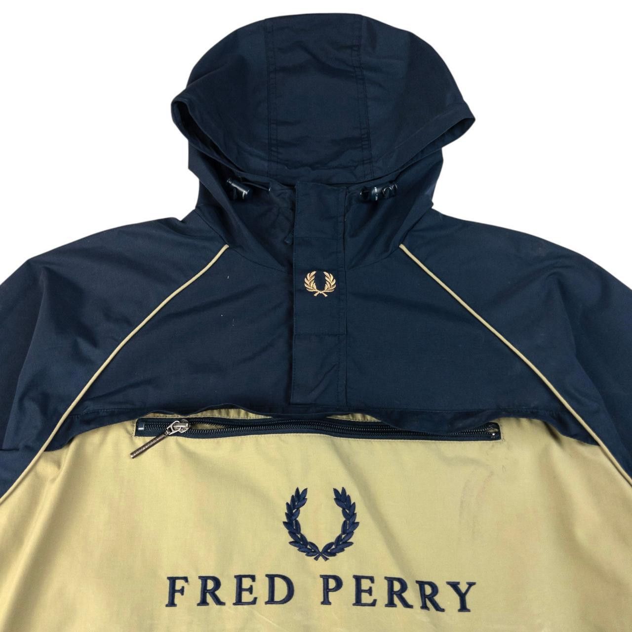 Fred Perry Vintage Fred Perry Q Zip Hooded Jacket Size M Size US M / EU 48-50 / 2 - 4 Thumbnail