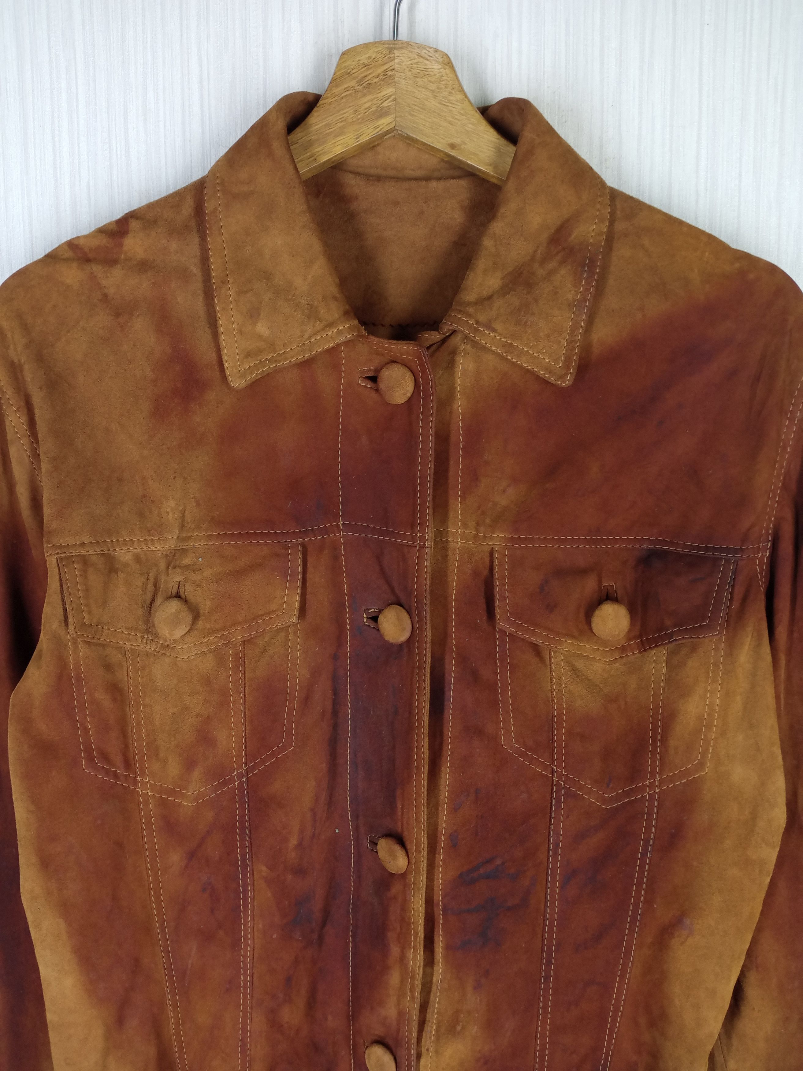 Vera Pelle Rare Vintage 80s Vera Pelle Genuine Leather Jacket Size US S / EU 44-46 / 1 - 3 Thumbnail