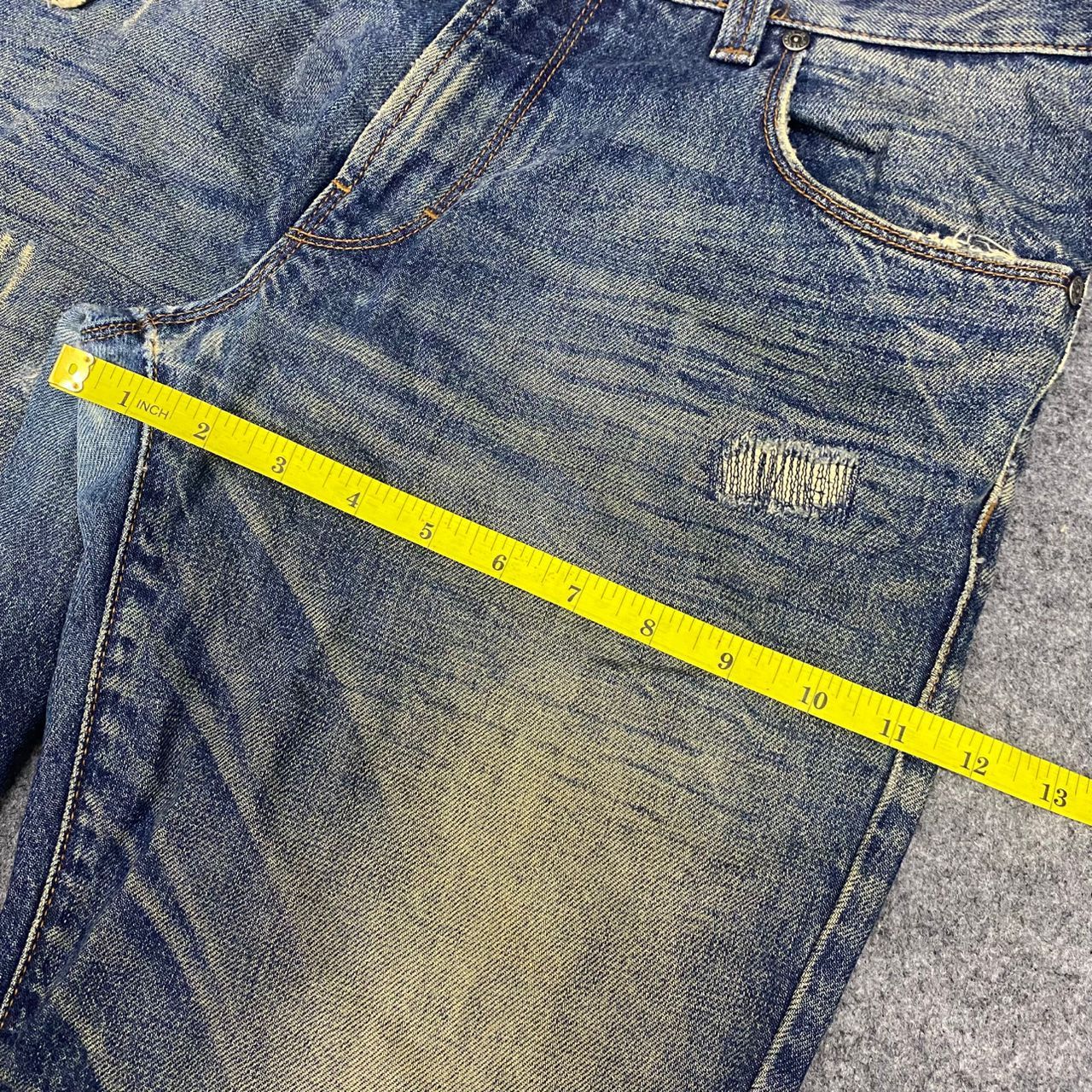 Hugo Boss 💥Best Offer💥Vintage Hugo Boss Orange Distressed Denim Size US 34 / EU 50 - 6 Thumbnail