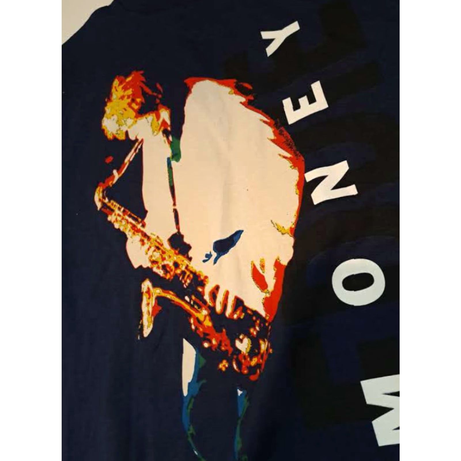 Tultex VINTAGE Eddie Money Rock&Roll 1995 Love Money Tour T-Shirt L Men Navy Tultex USA 28in Size US L / EU 52-54 / 3 - 4 Thumbnail