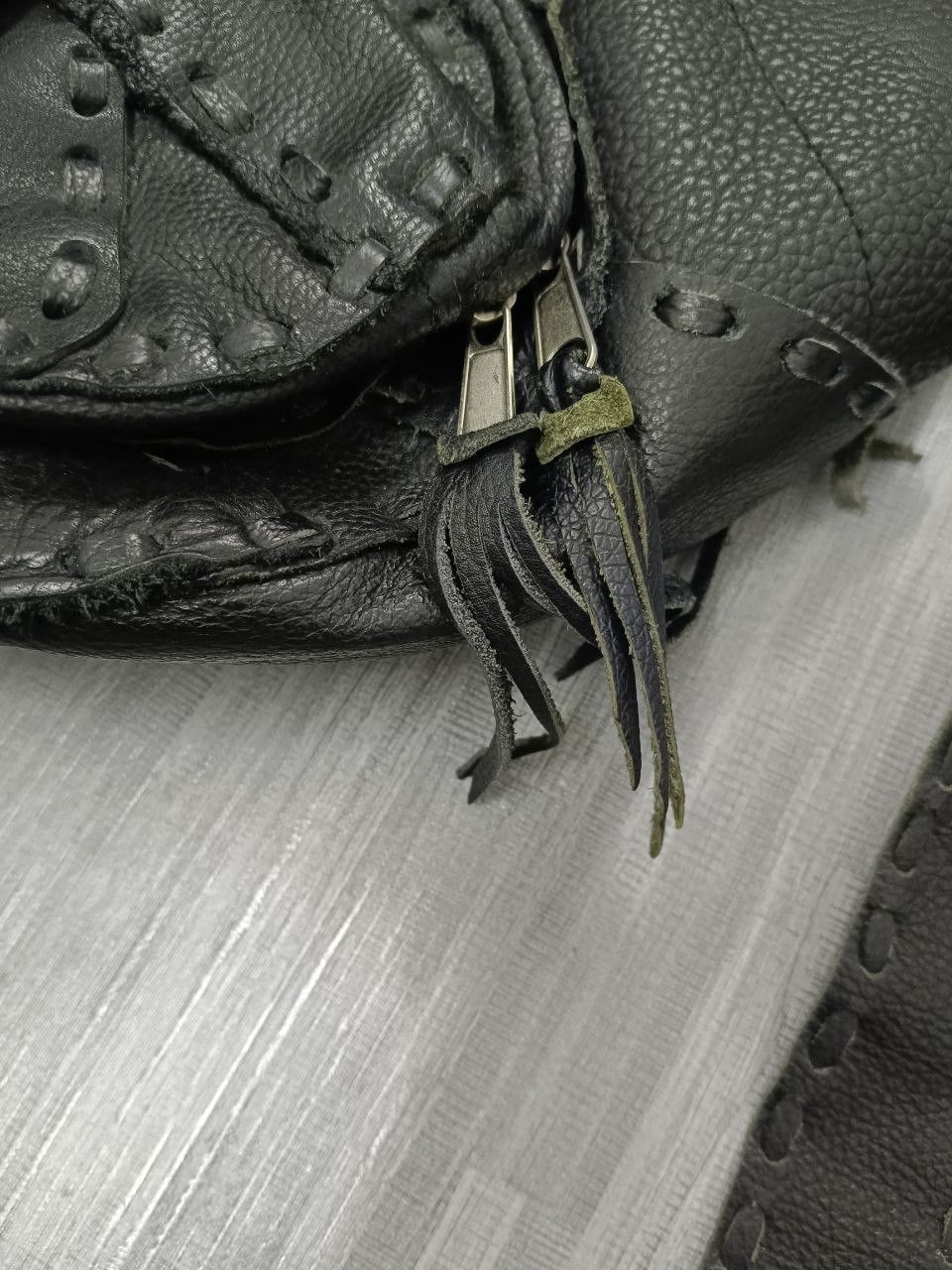 Leather OG🔥LEATHER PACTHWORK CROSSBODY Size ONE SIZE - 5 Thumbnail