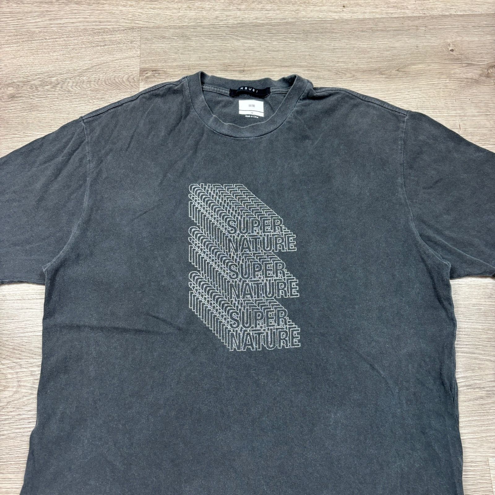 Ksubi Ksubi 3D Super Nature Faded Tee Shirt Mens Medium Streetwear Size US M / EU 48-50 / 2 - 2 Thumbnail