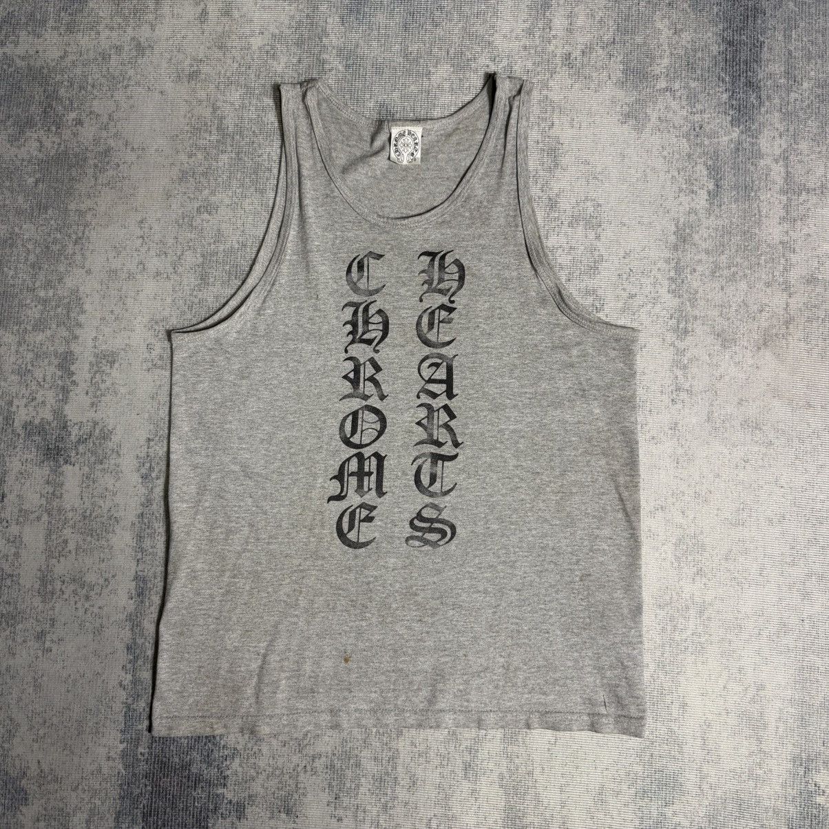 Chrome Hearts 💥 VINTAGE! Vertical Script Tank Size US M / EU 48-50 / 2 - 1 Thumbnail