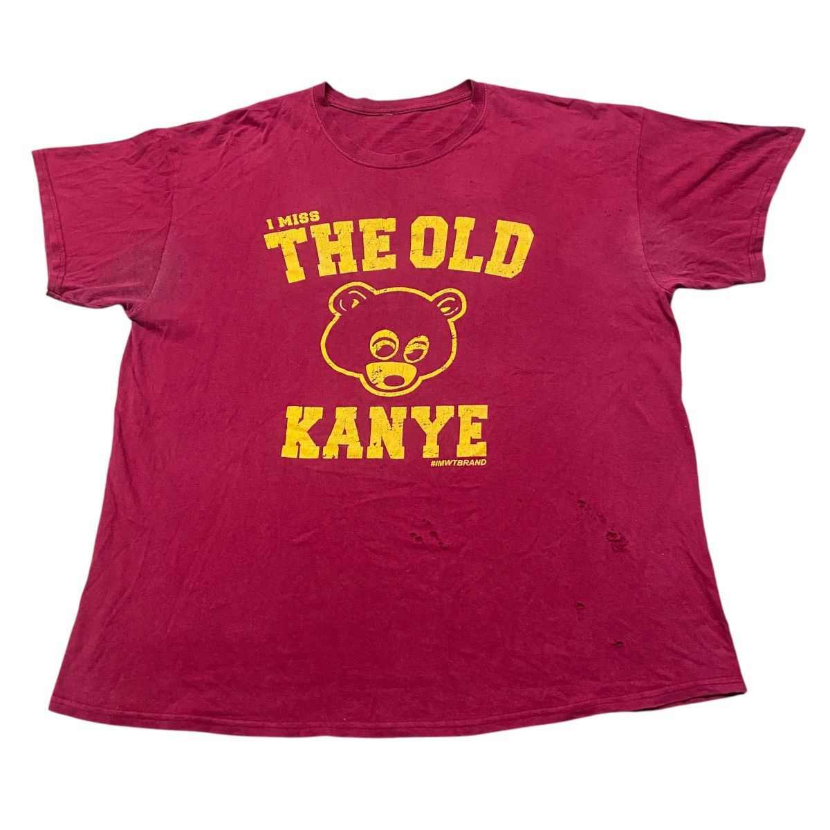 Kanye West I Miss The Old Kanye Shirt Distressed Size US XL / EU 56 / 4 - 1 Thumbnail
