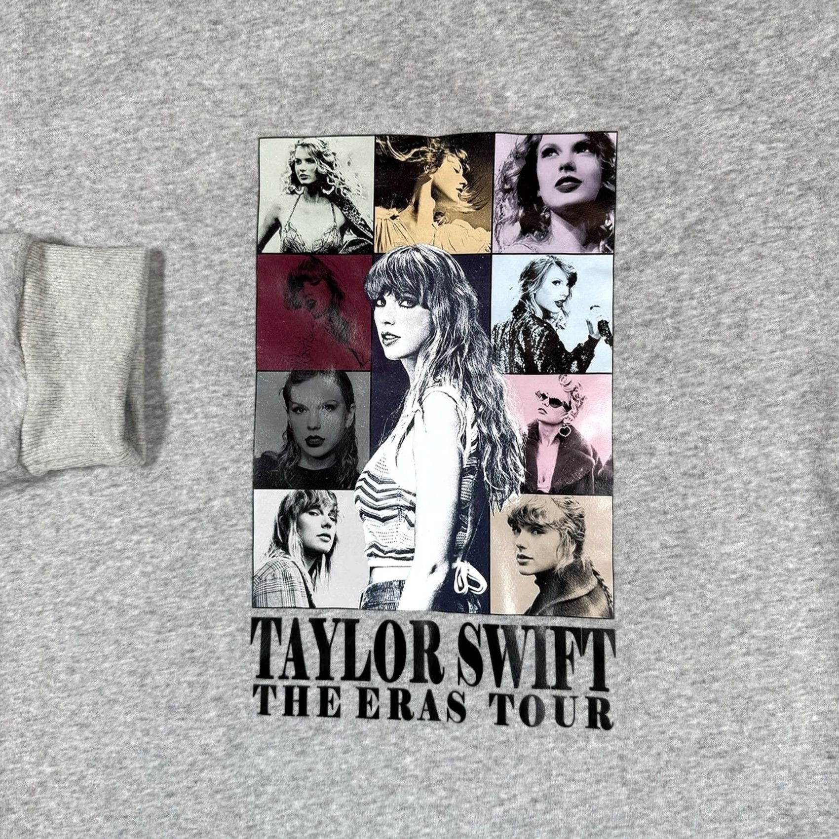 Vintage Taylor Swift The Eras Tour Official Merch Sweatshirt Pullover Gray Womens 2XL Size XXL / US 16-18 / IT 52-54 - 3 Thumbnail