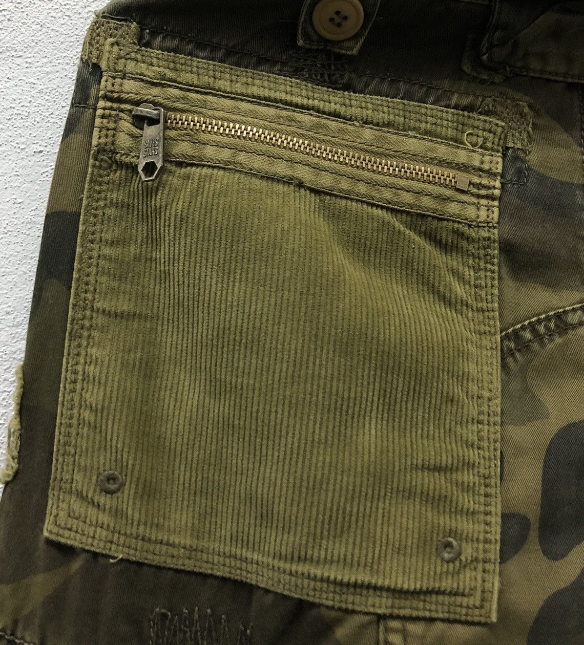 Japanese Brand Vintage Saves Stars Military Cargo Pants Size US 31 - 16 Thumbnail