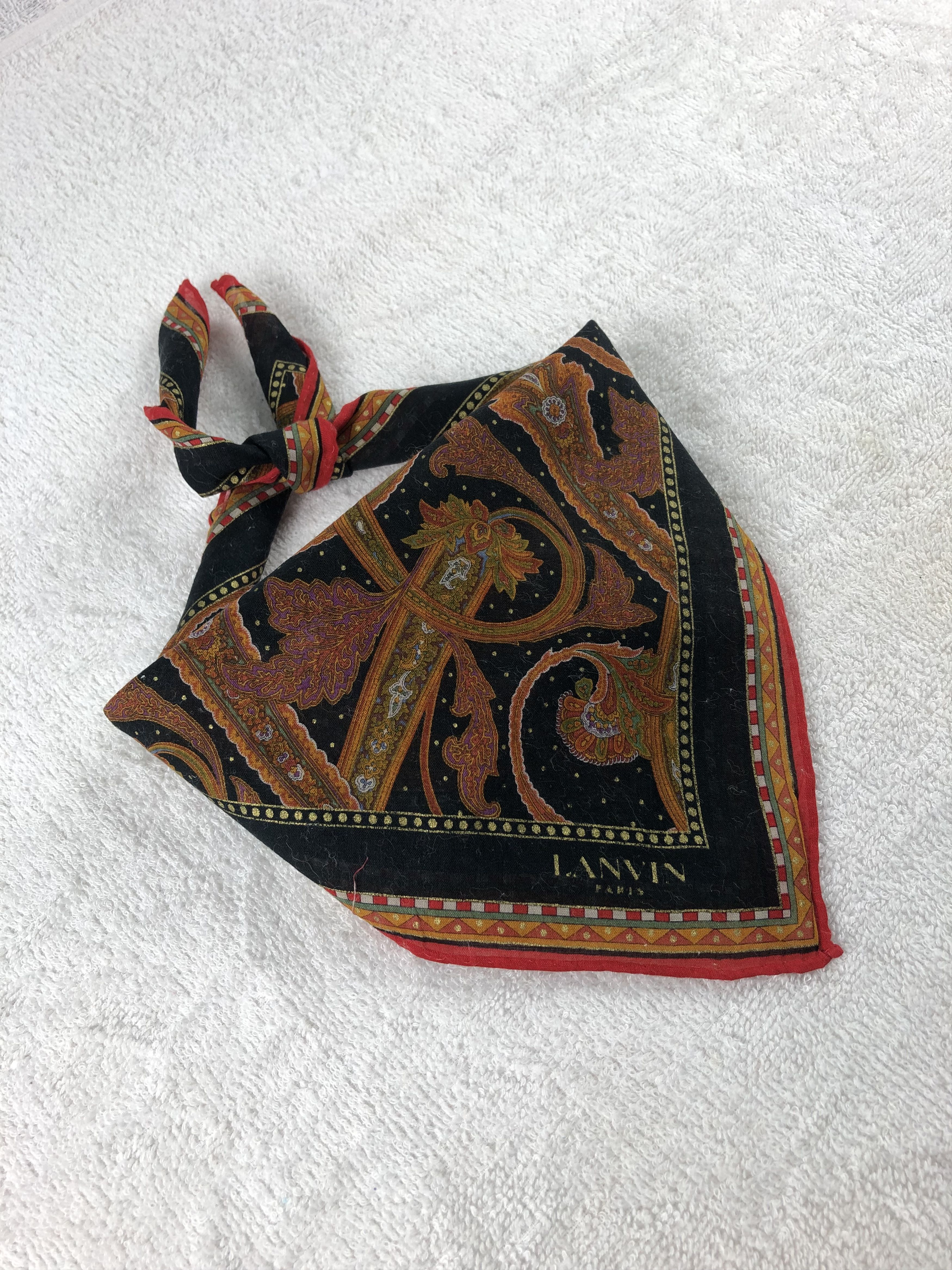 Lanvin Lanvin Handkerchief / Bandana / Neckerchief Size ONE SIZE - 2 Thumbnail