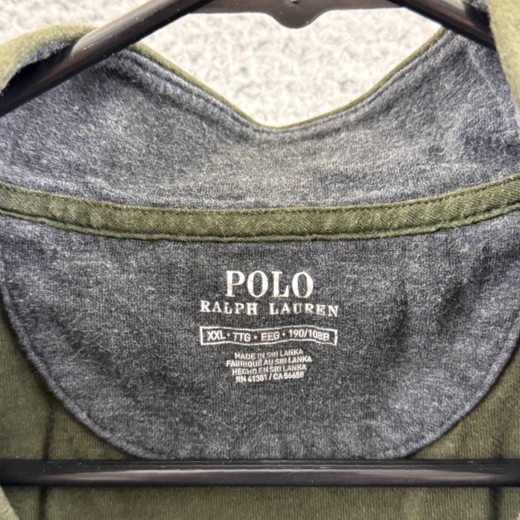Polo Ralph Lauren Polo Ralph Lauren Sweater Mens 2XL Quarter Zip Mock Neck Pullover Pony Preppy Green Knit Solid Logo Zipper Long Sleeve Classic Hipster Size US XXL / EU 58 / 5 - 6 Thumbnail