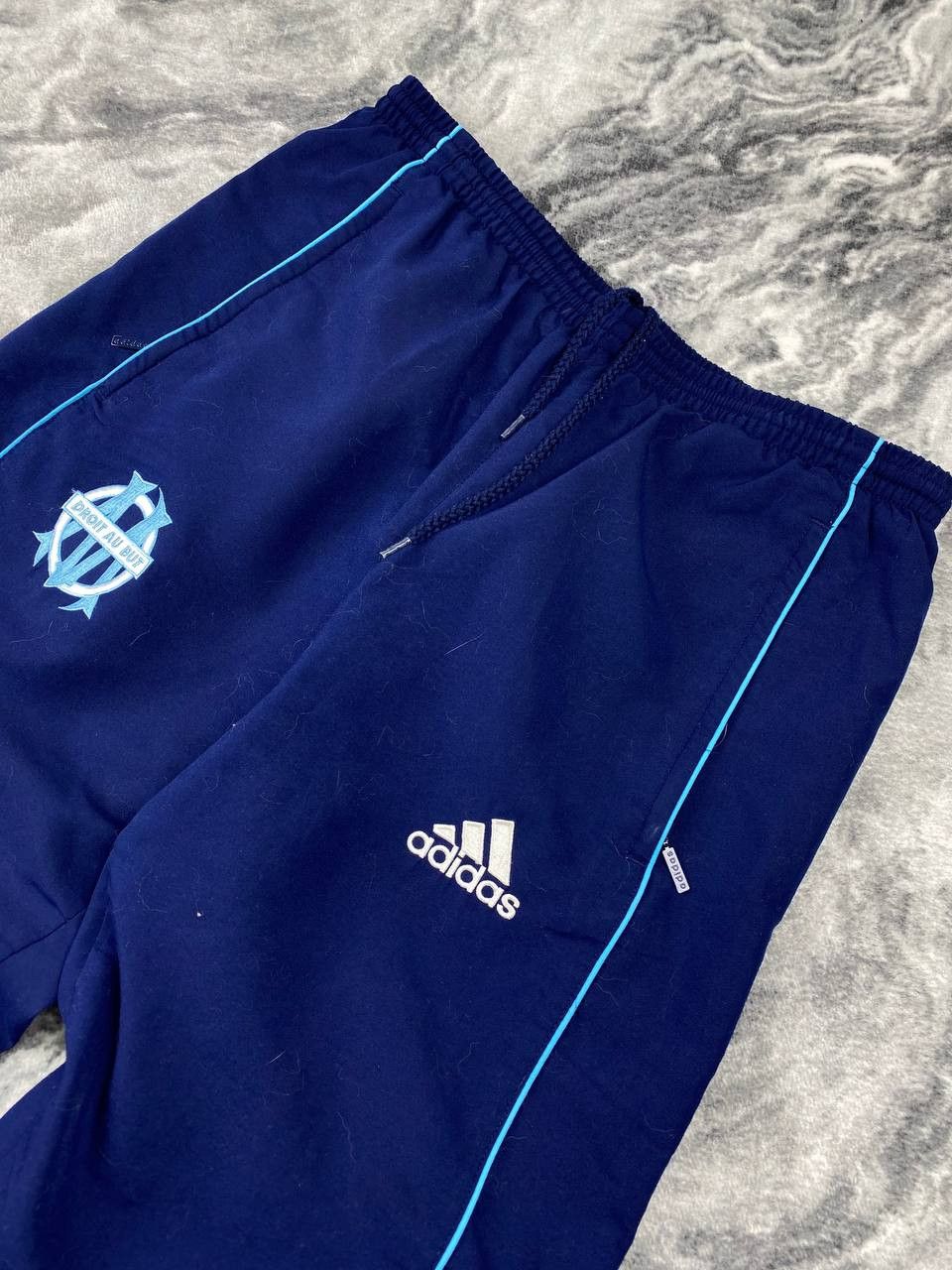 Adidas Adidas Marseille Olympique 00s Nylon Track Pants Size US 30 / EU 46 - 5 Thumbnail