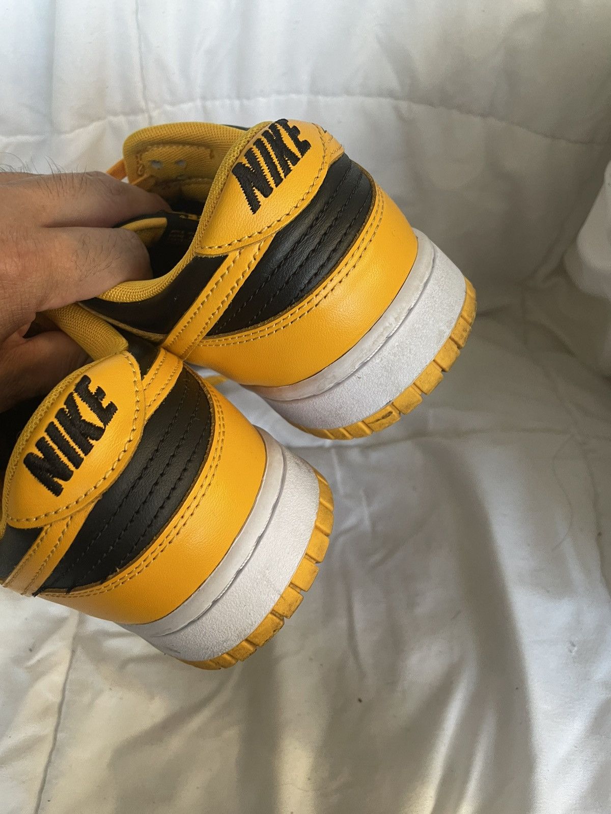 Nike Nike Dunk Low Championship Goldenrod Size US 9.5 / EU 42-43 - 3 Thumbnail