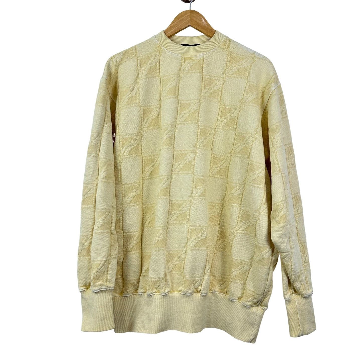WE11DONE WE11DONE Textured Pattern Sweatshirt XS Size US XS / EU 42 / 0 - 1 Thumbnail