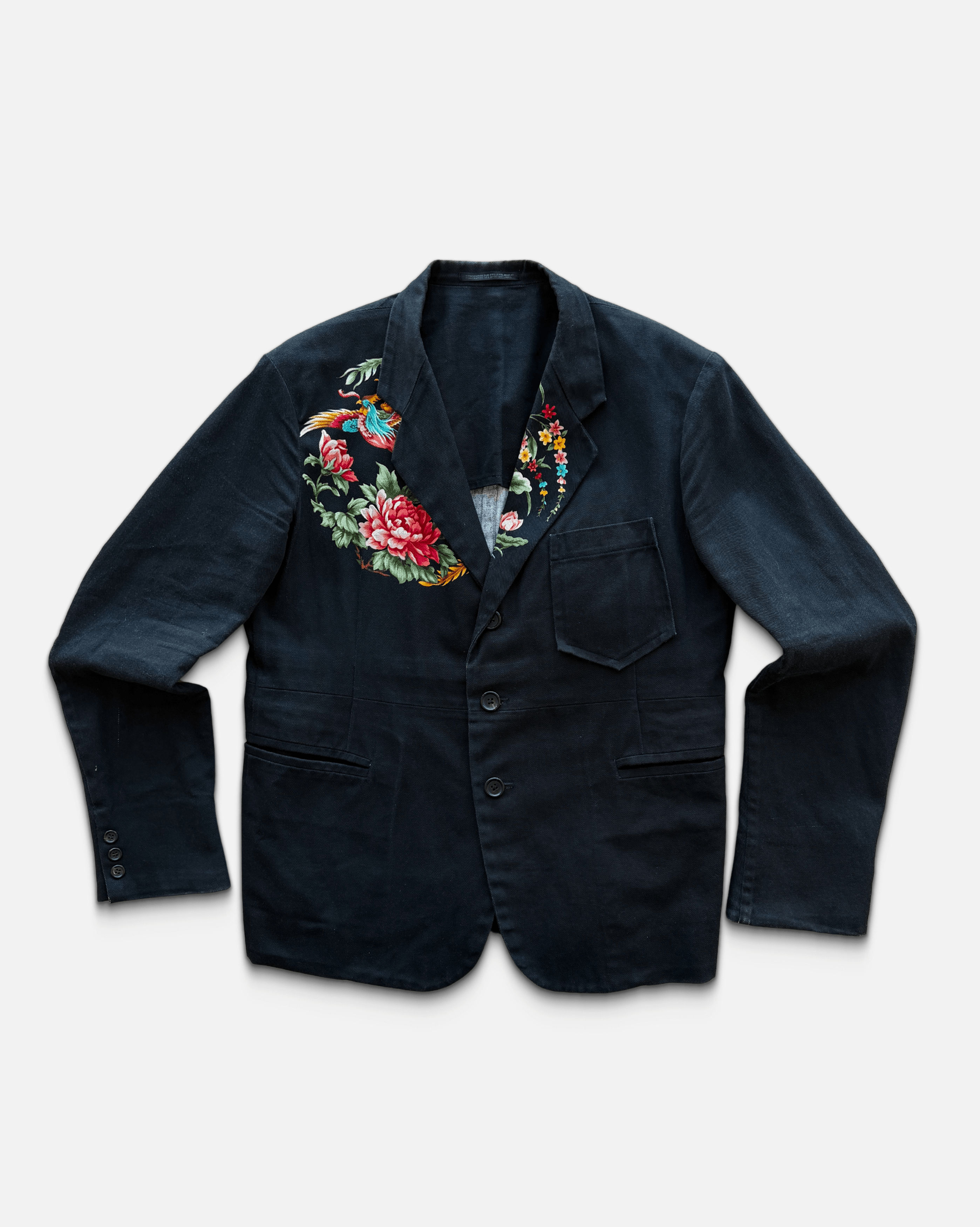 Yohji Yamamoto Pour Homme AW96 Runway Floral Blazer Size 50R - 1 Thumbnail