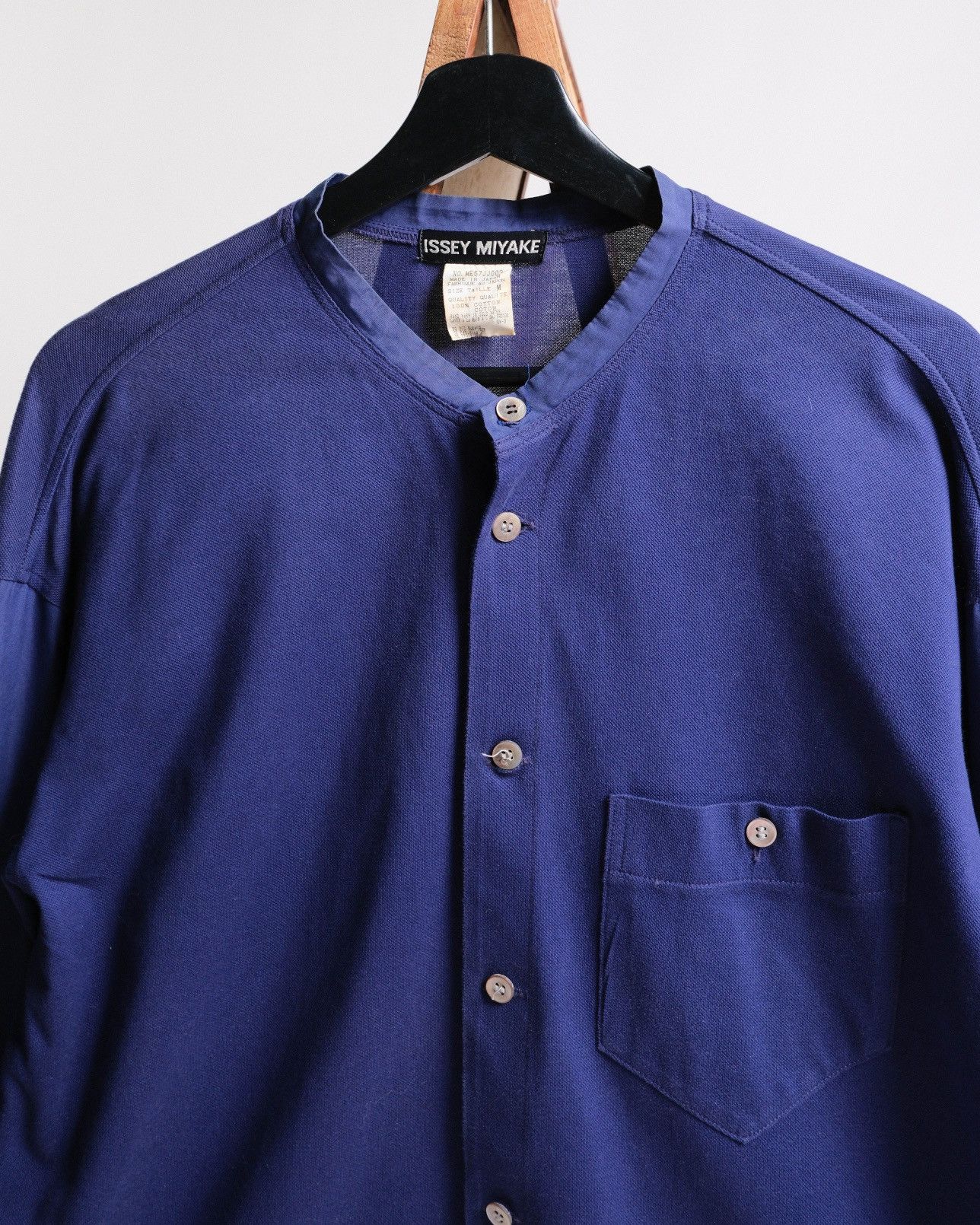 Issey Miyake Issey Miyake Stand Collar Shirt Size US M / EU 48-50 / 2 - 3 Thumbnail