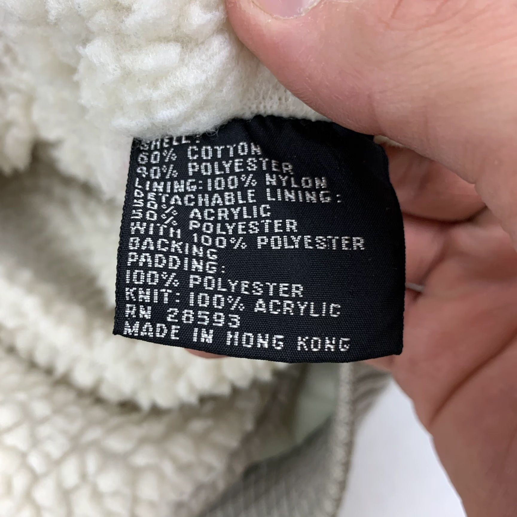 Members Only VINTAGE Members Only Jacket Mens 44 Khaki Heavy Weight Sherpa Lined Puffer 90s Size US S / EU 44-46 / 1 - 5 Thumbnail