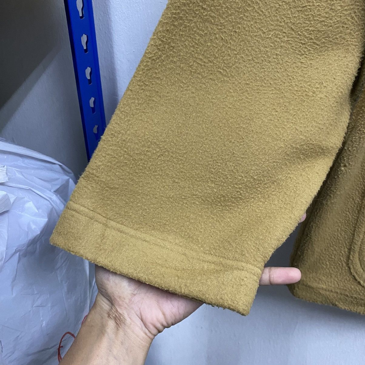 Gucci VINTAGE‼️Gucci Mustard Fleece Overshirt Jacket Size US S / EU 44-46 / 1 - 6 Thumbnail