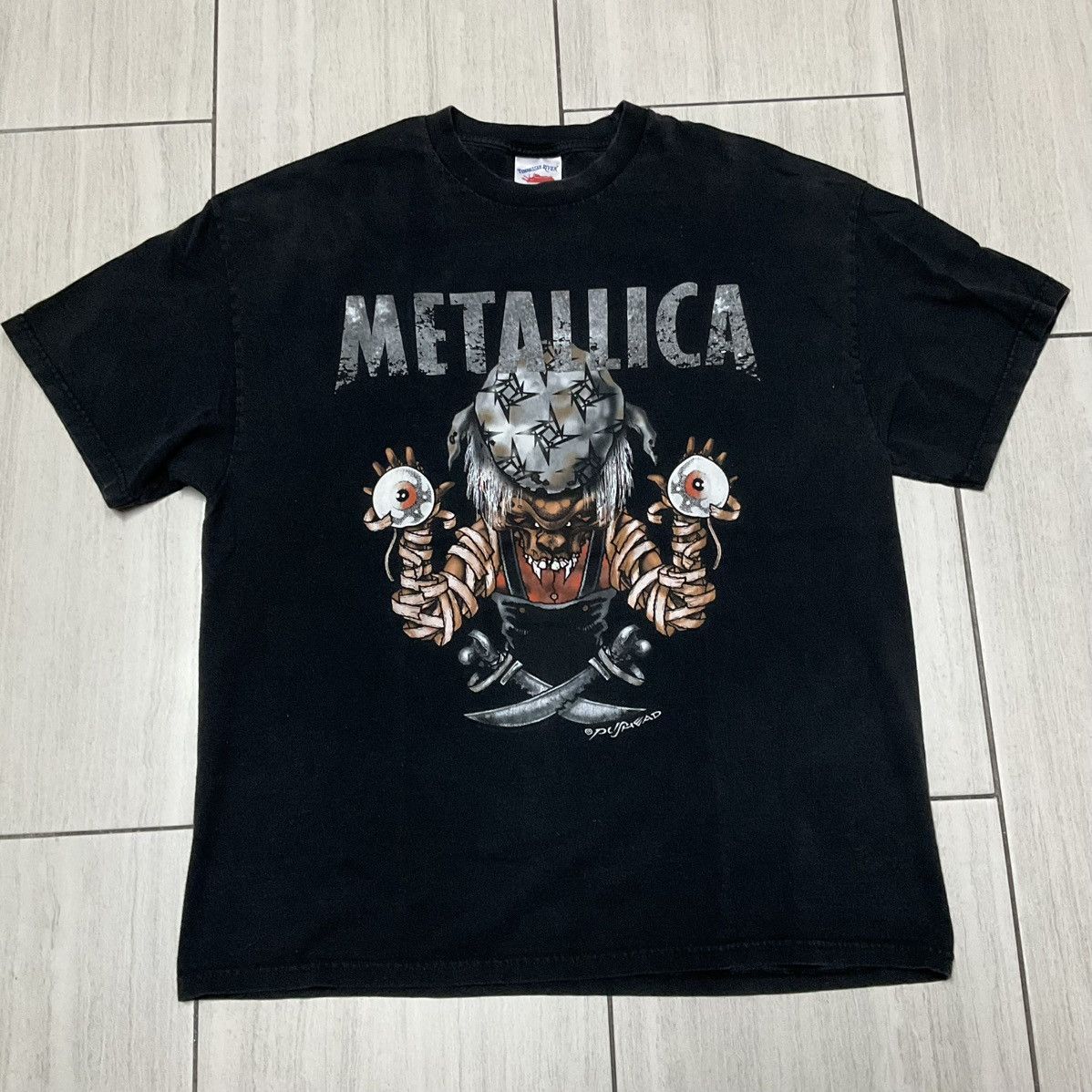 Metallica Metallica Vintage 2003 Pushead T-shirt Size US XL / EU 56 / 4 - 1 Thumbnail