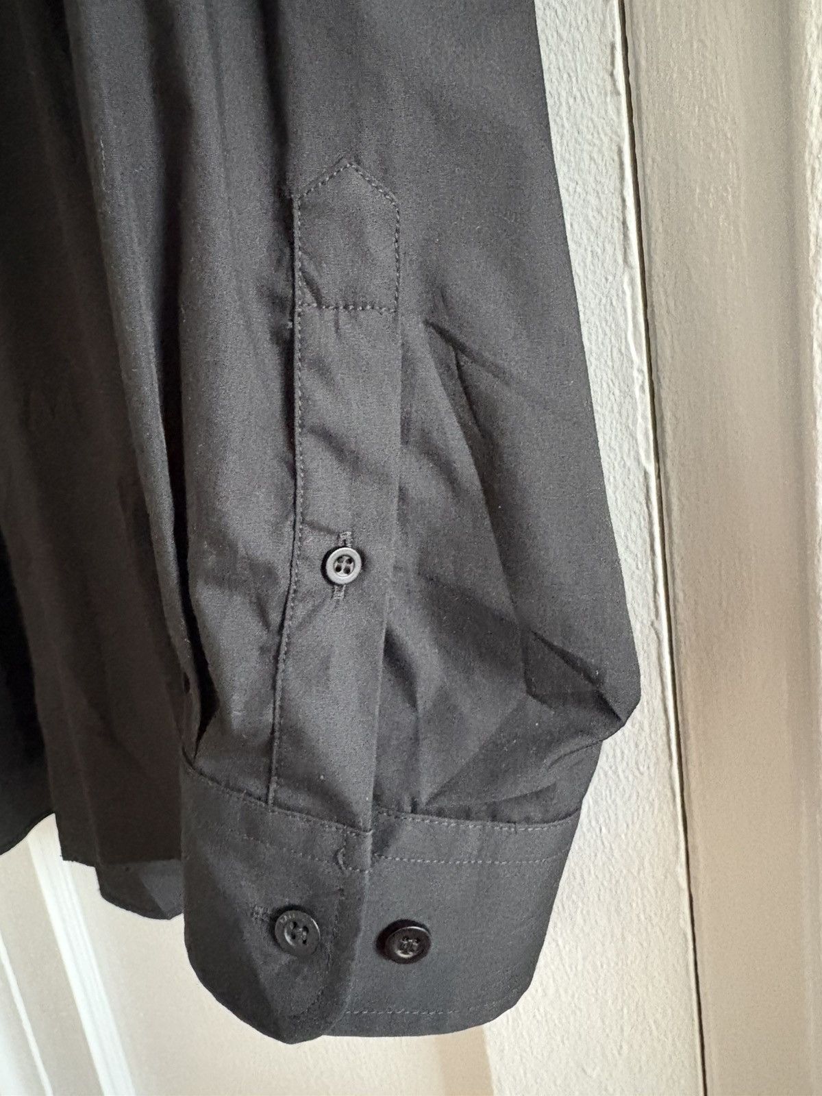 Balenciaga Oversized Creased Button Down Shirt