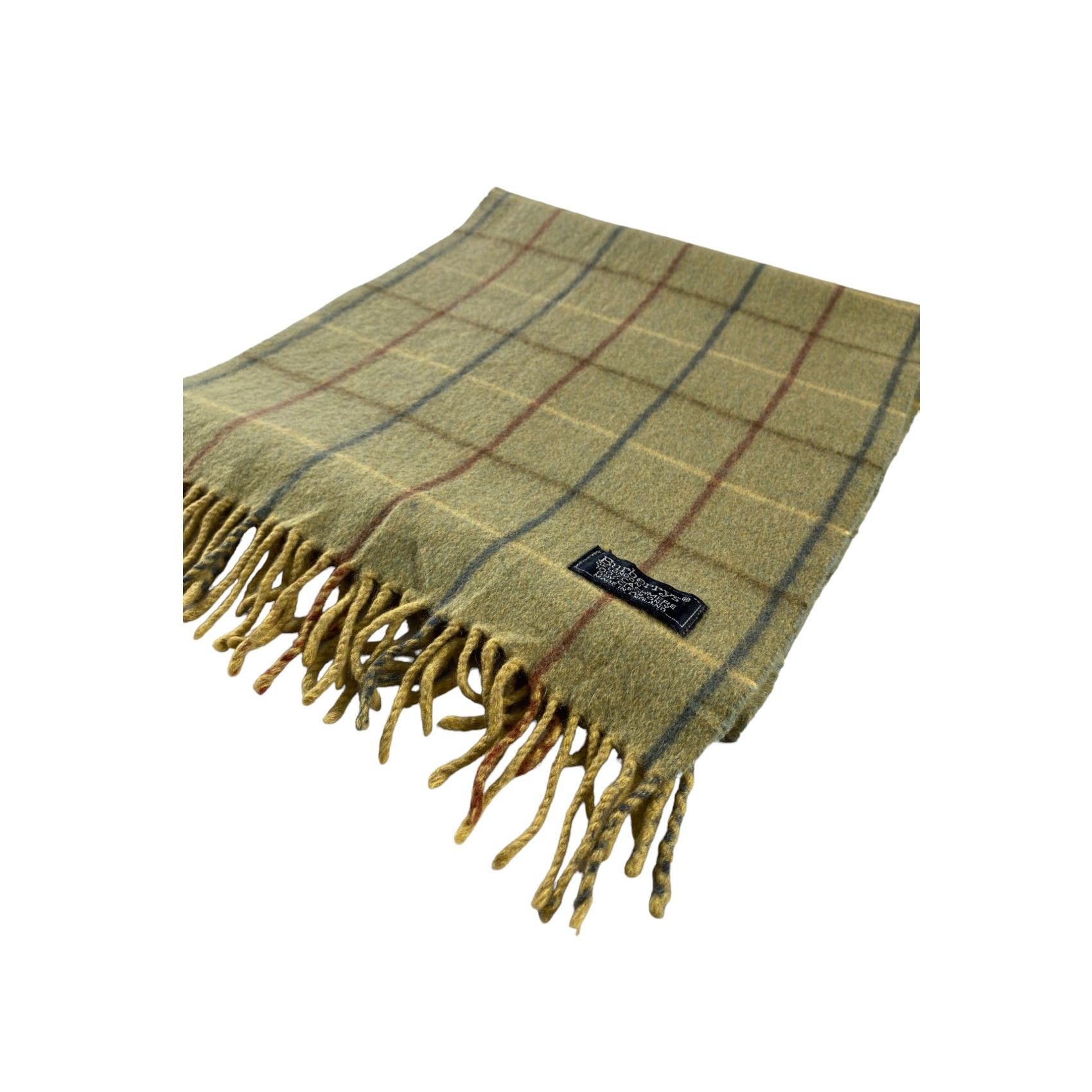 Burberry × Vintage Burberry Scarf / Muffler / Neckwear - WW1514 Size ONE SIZE - 3 Thumbnail