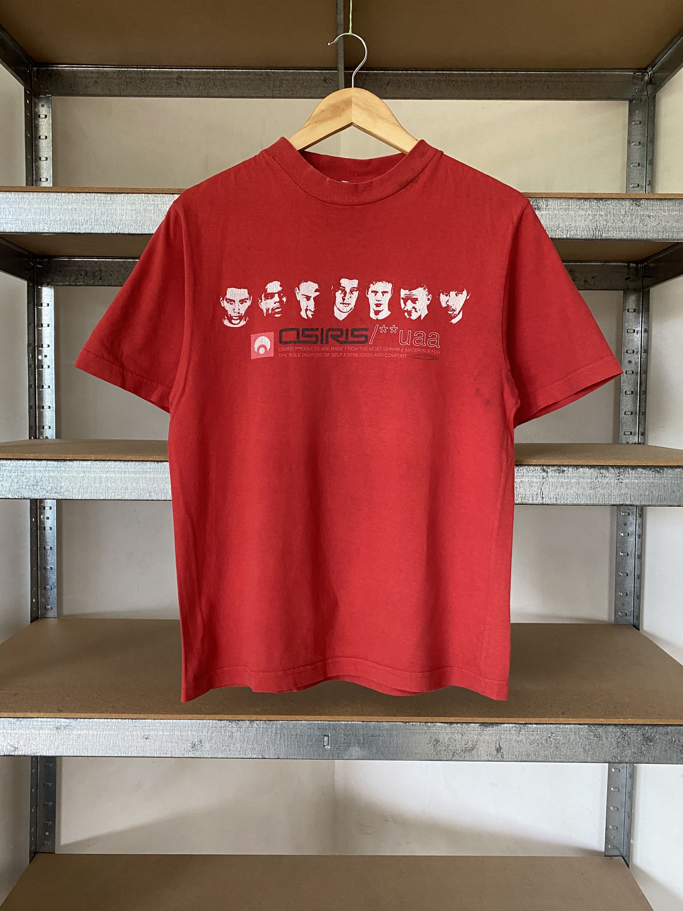 Osiris Osiris Vintage 90s Uaa Skateboarding Red Tee Size US XS / EU 42 / 0 - 1 Thumbnail