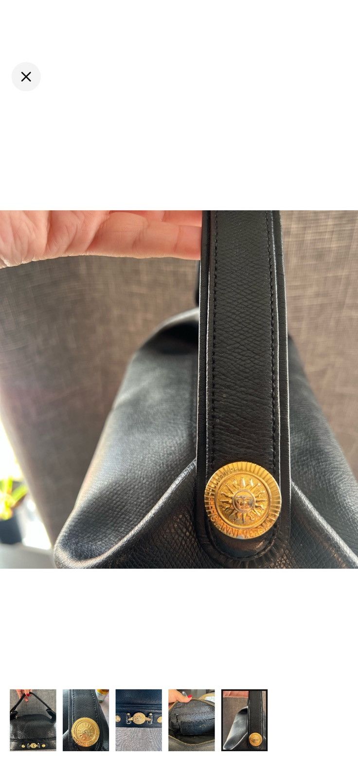Versace Versace Vanity Latch Bag Size ONE SIZE - 5 Thumbnail