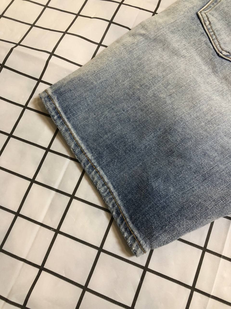Levi's Levi's Premium Low Loose Straight Leg Zip Fly Jeans Size US 30 / EU 46 - 14 Thumbnail