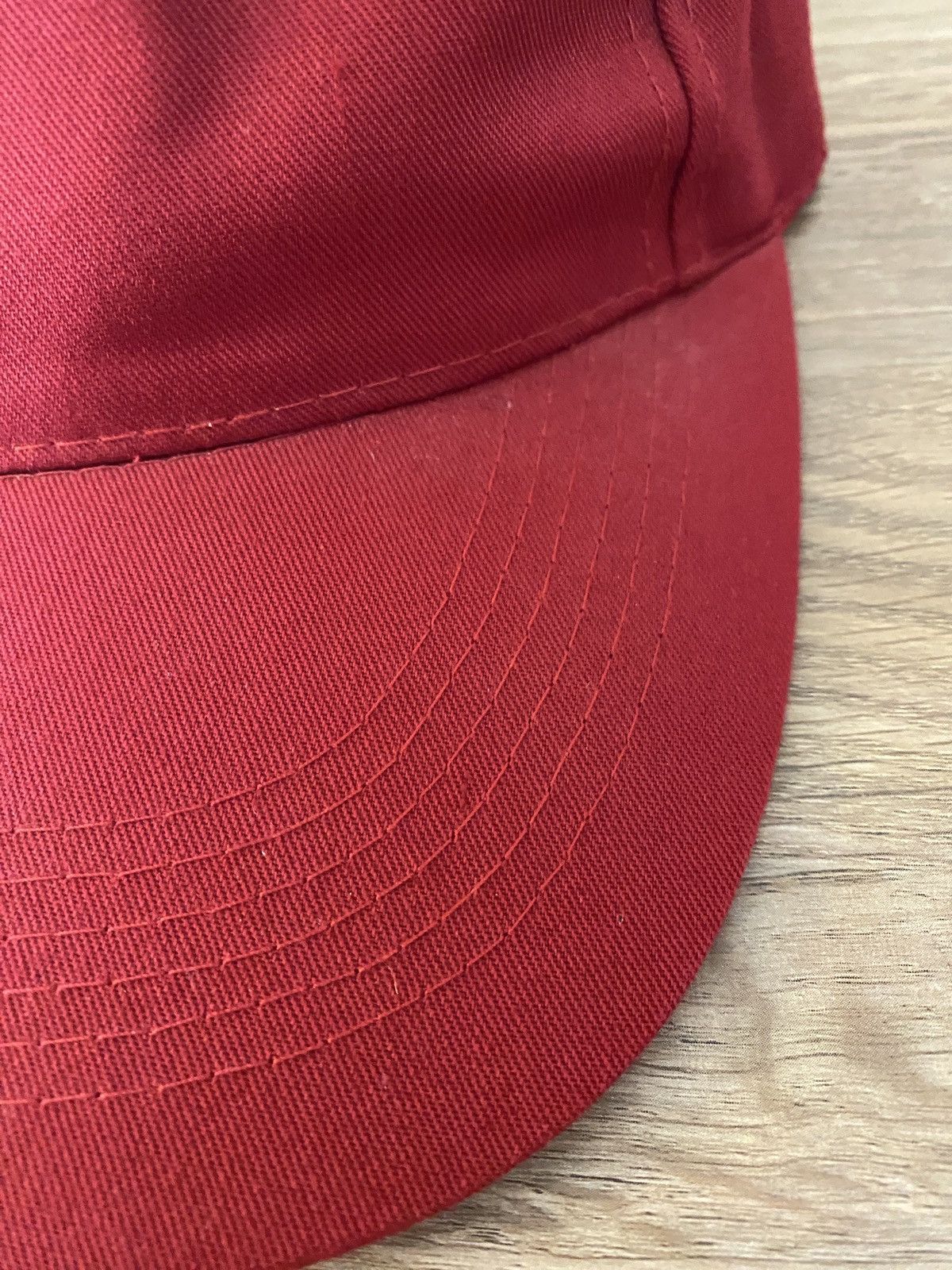 Vintage Vintage 80’s McDonald’s Red Uniform Snap Back Hat Cap Size ONE SIZE - 4 Thumbnail