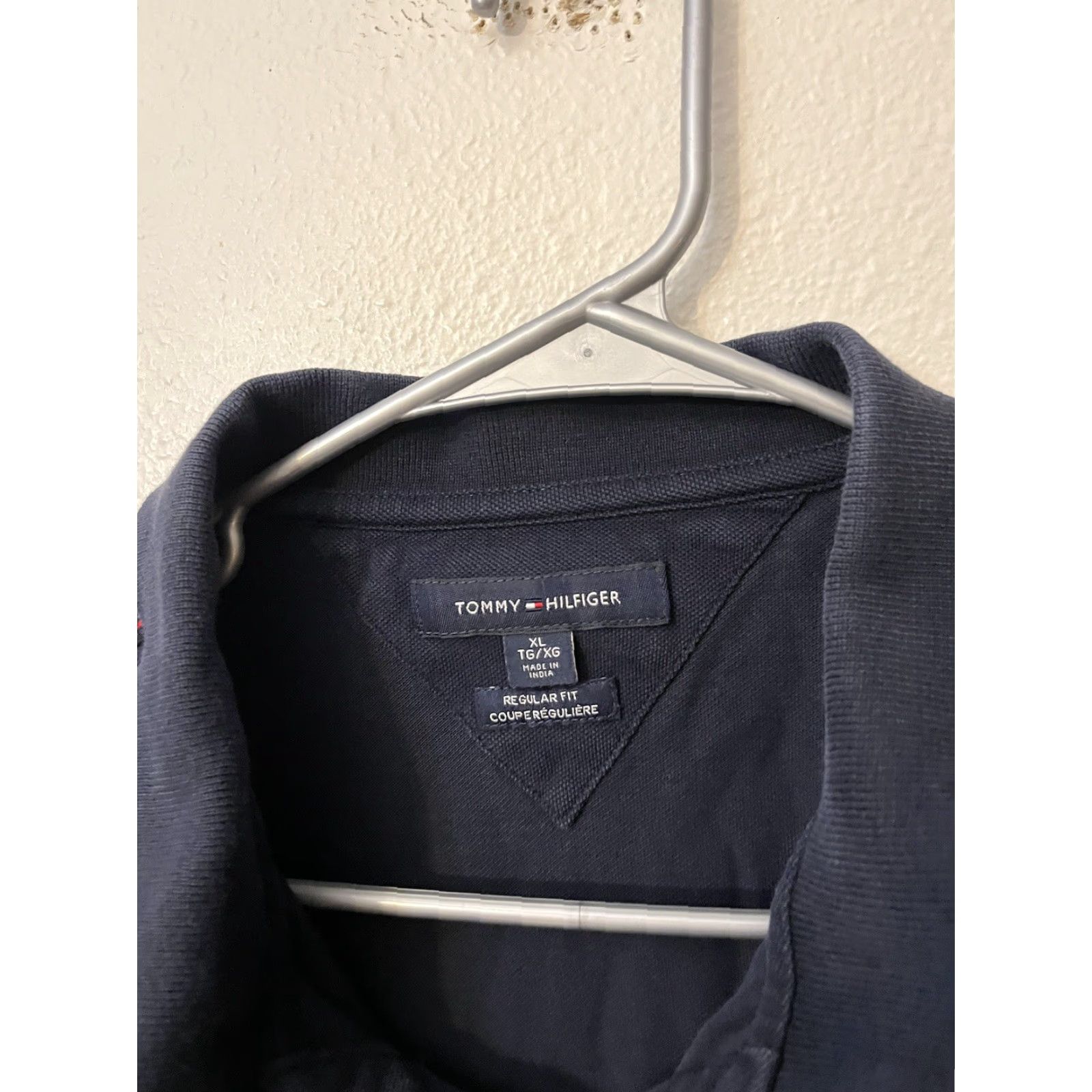 Tommy Hilfiger Tommy Hilfiger Polo Shirt Short Sleeve Men XL Navy Blue Regular Fit - Blue Navy Polo Men XL Slim Fit Shirt Size US XL / EU 56 / 4 - 2 Thumbnail